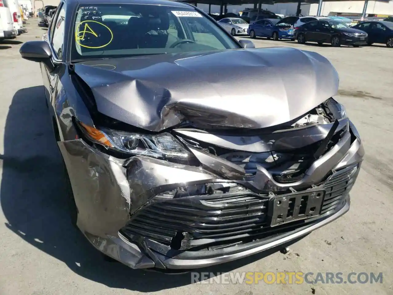 9 Photograph of a damaged car 4T1C31AK6LU018537 TOYOTA CAMRY 2020