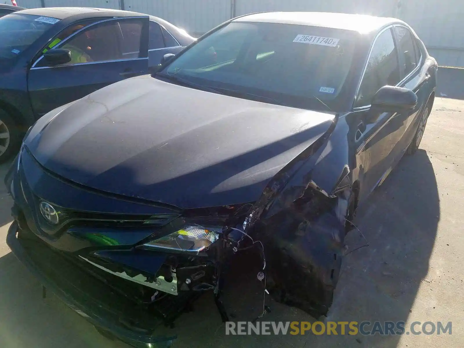 2 Photograph of a damaged car 4T1C31AK6LU519203 TOYOTA CAMRY 2020