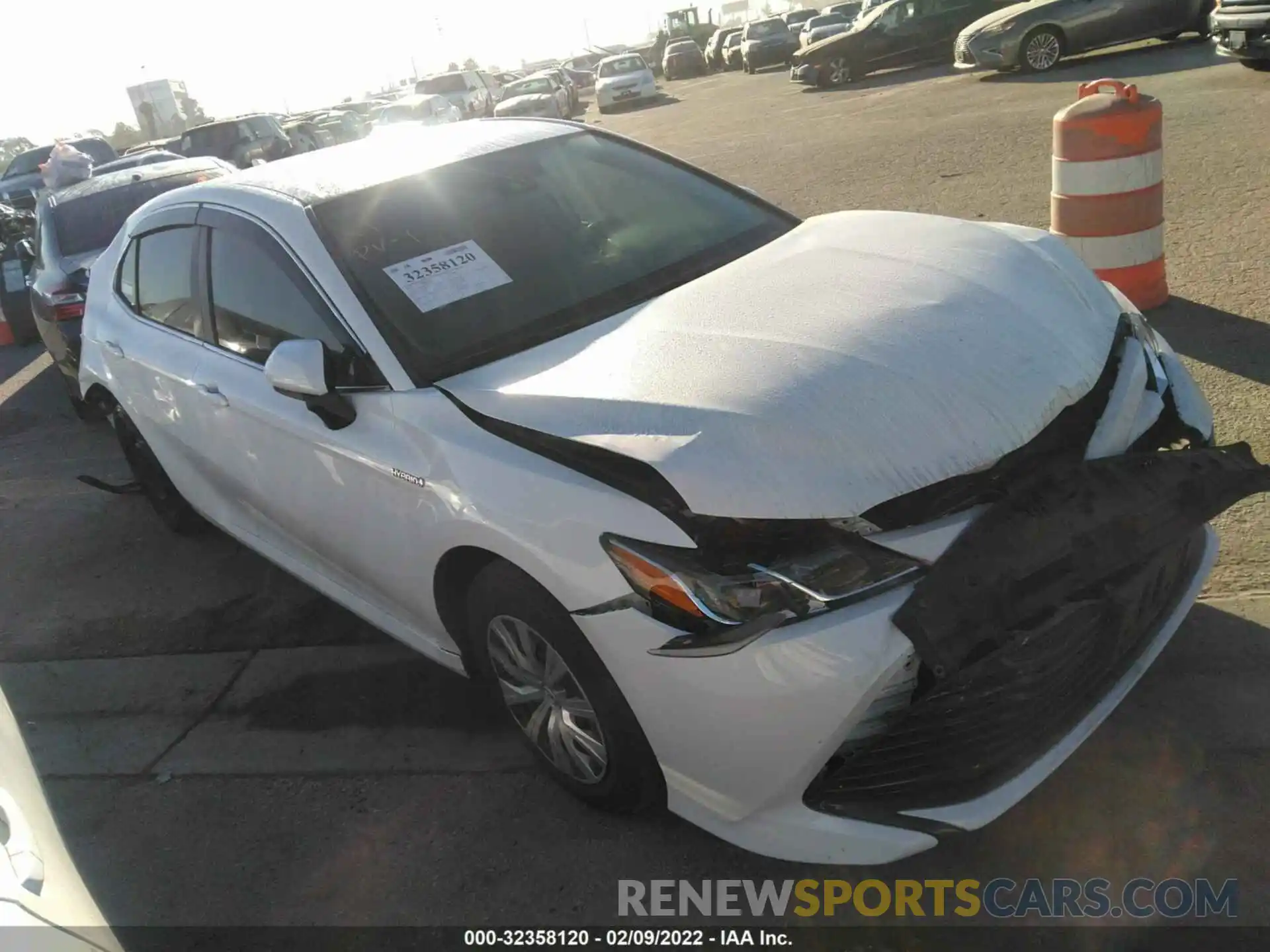 1 Photograph of a damaged car 4T1C31AK6LU523283 TOYOTA CAMRY 2020