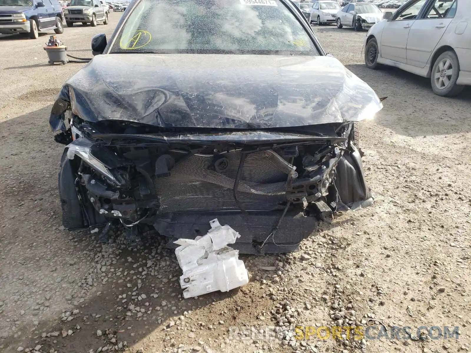 9 Photograph of a damaged car 4T1C31AK6LU529973 TOYOTA CAMRY 2020