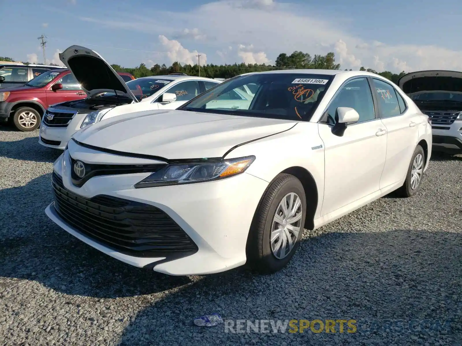 2 Photograph of a damaged car 4T1C31AK6LU530296 TOYOTA CAMRY 2020