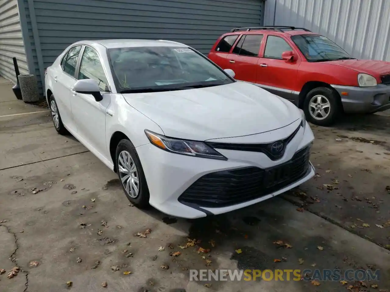 1 Photograph of a damaged car 4T1C31AK6LU534459 TOYOTA CAMRY 2020