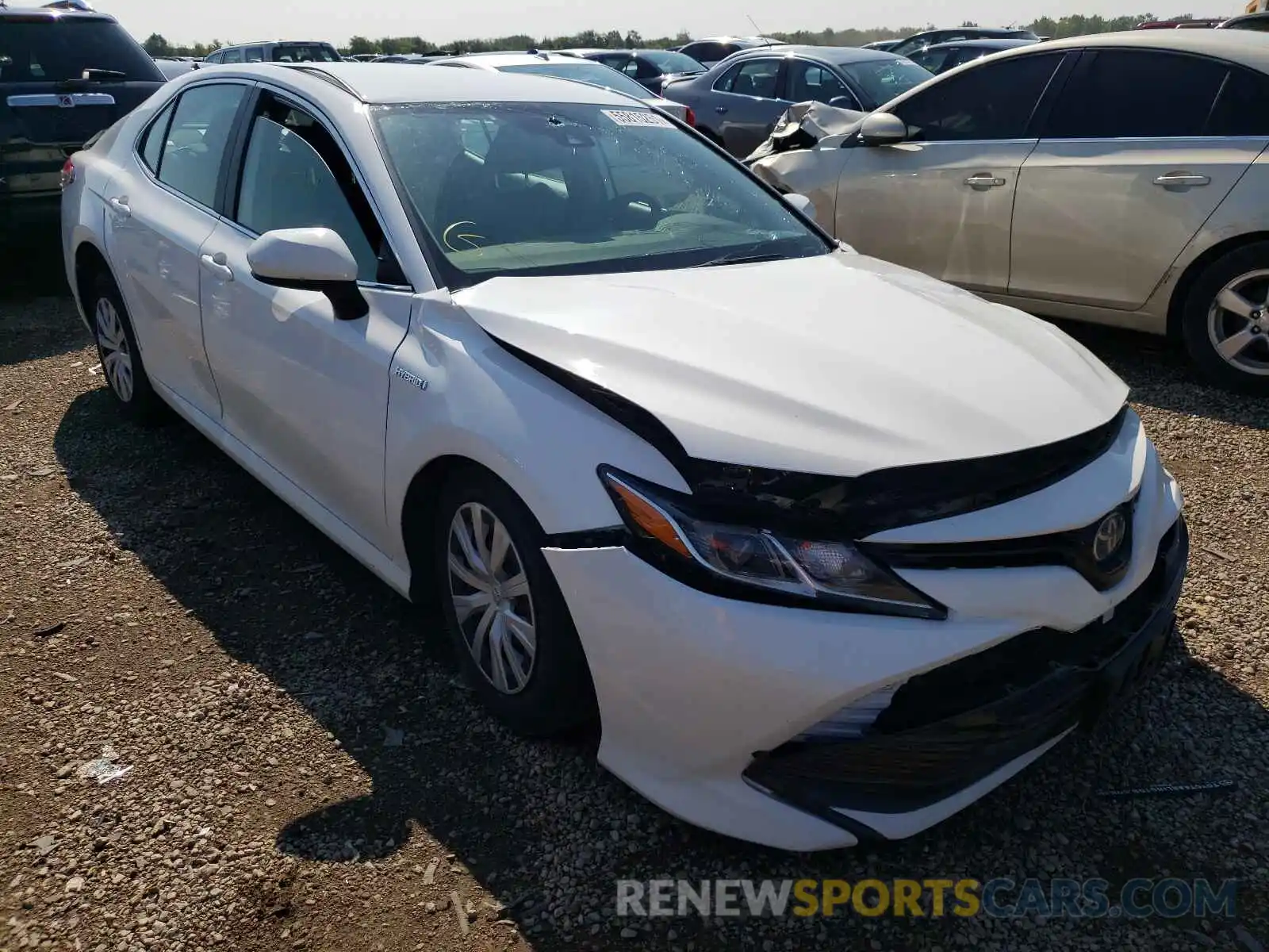 1 Photograph of a damaged car 4T1C31AK6LU536163 TOYOTA CAMRY 2020