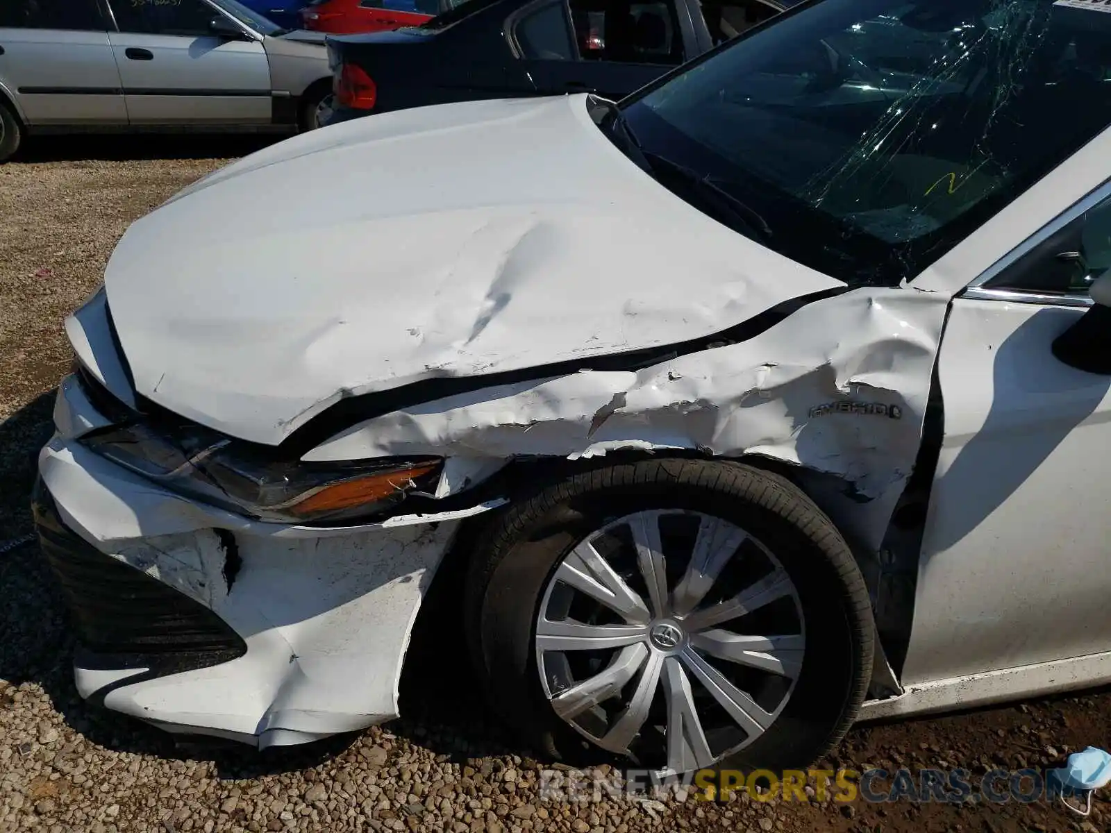 9 Photograph of a damaged car 4T1C31AK6LU536163 TOYOTA CAMRY 2020