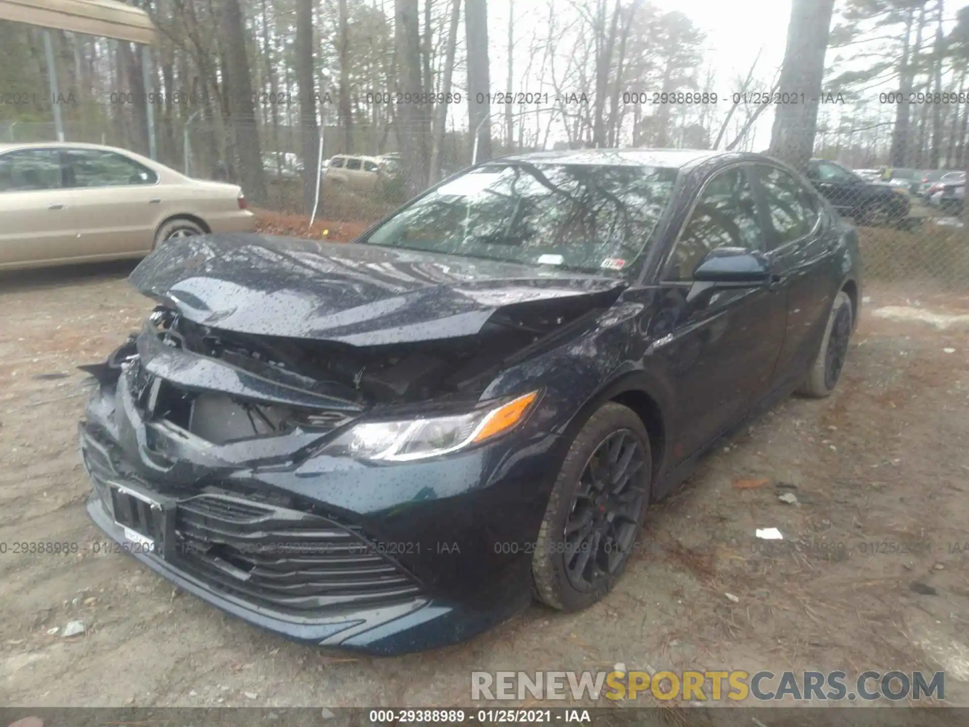 2 Photograph of a damaged car 4T1C31AK6LU541217 TOYOTA CAMRY 2020