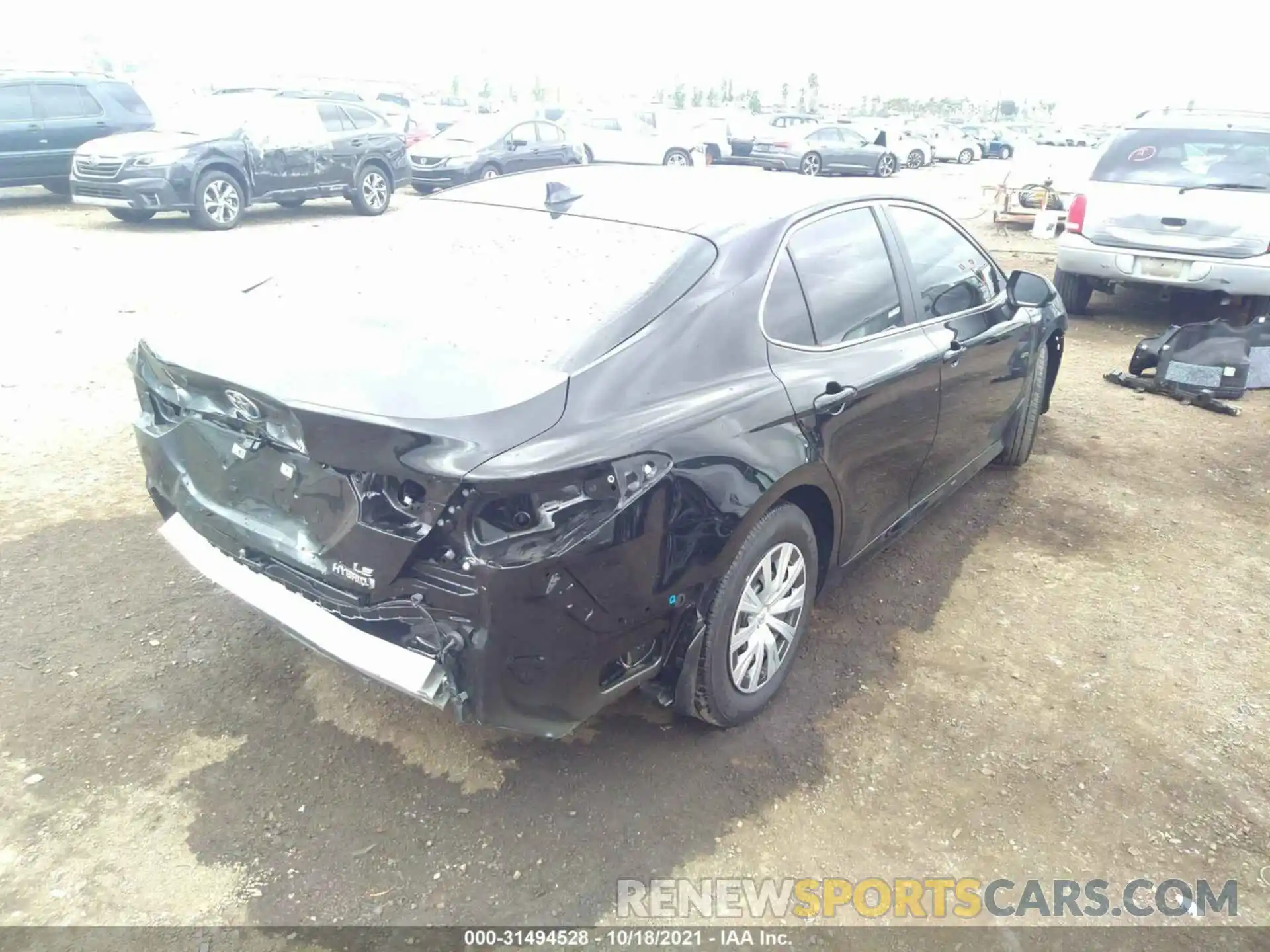 4 Photograph of a damaged car 4T1C31AK6LU544148 TOYOTA CAMRY 2020