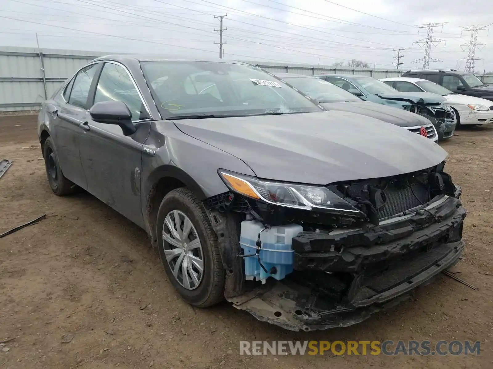 1 Photograph of a damaged car 4T1C31AK6LU545073 TOYOTA CAMRY 2020