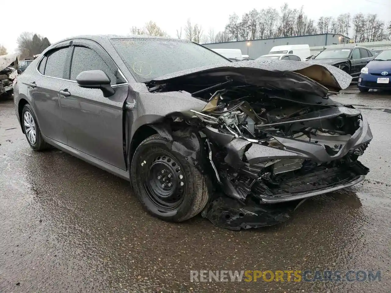 1 Photograph of a damaged car 4T1C31AK7LU009667 TOYOTA CAMRY 2020