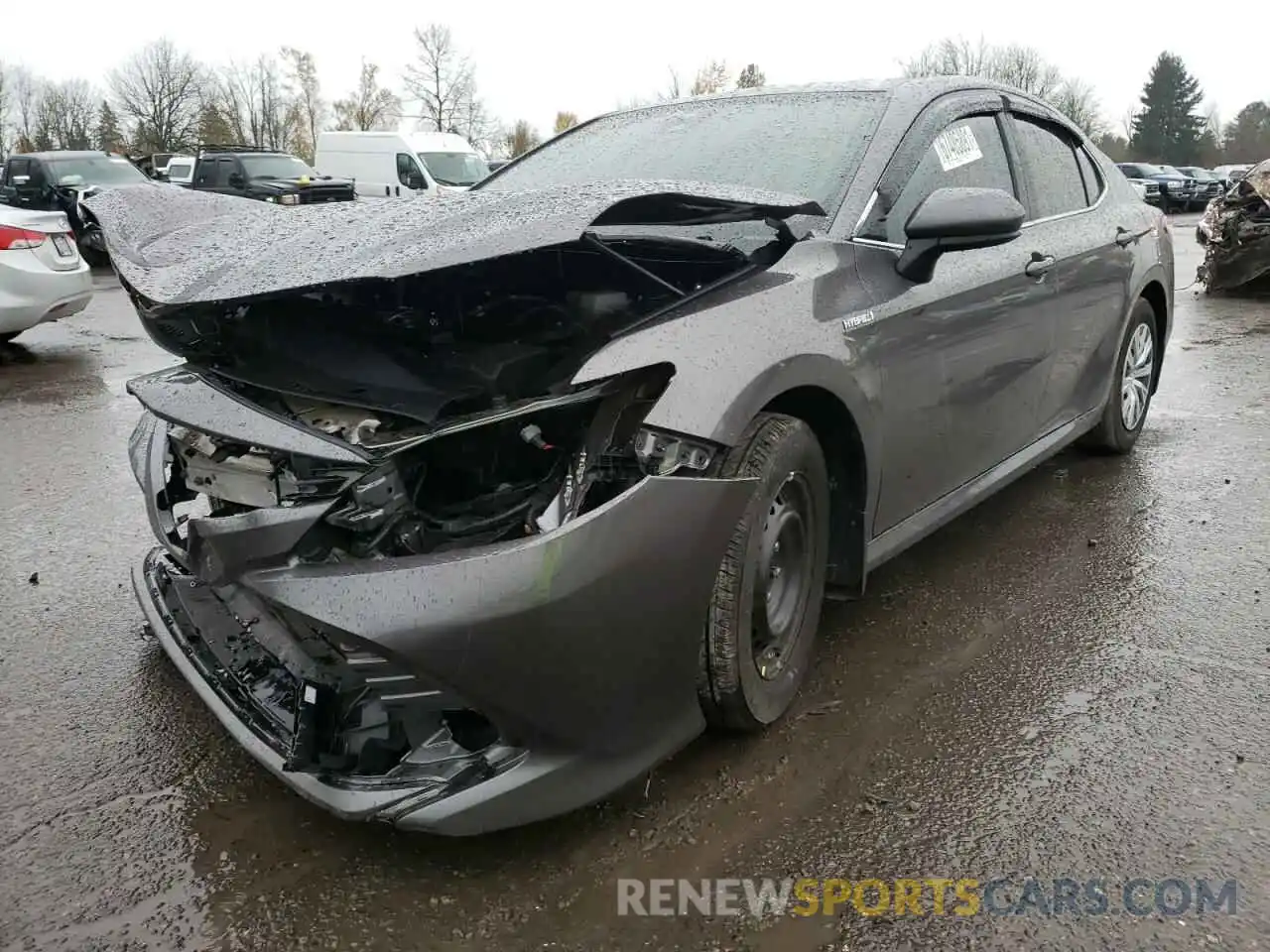 2 Photograph of a damaged car 4T1C31AK7LU009667 TOYOTA CAMRY 2020