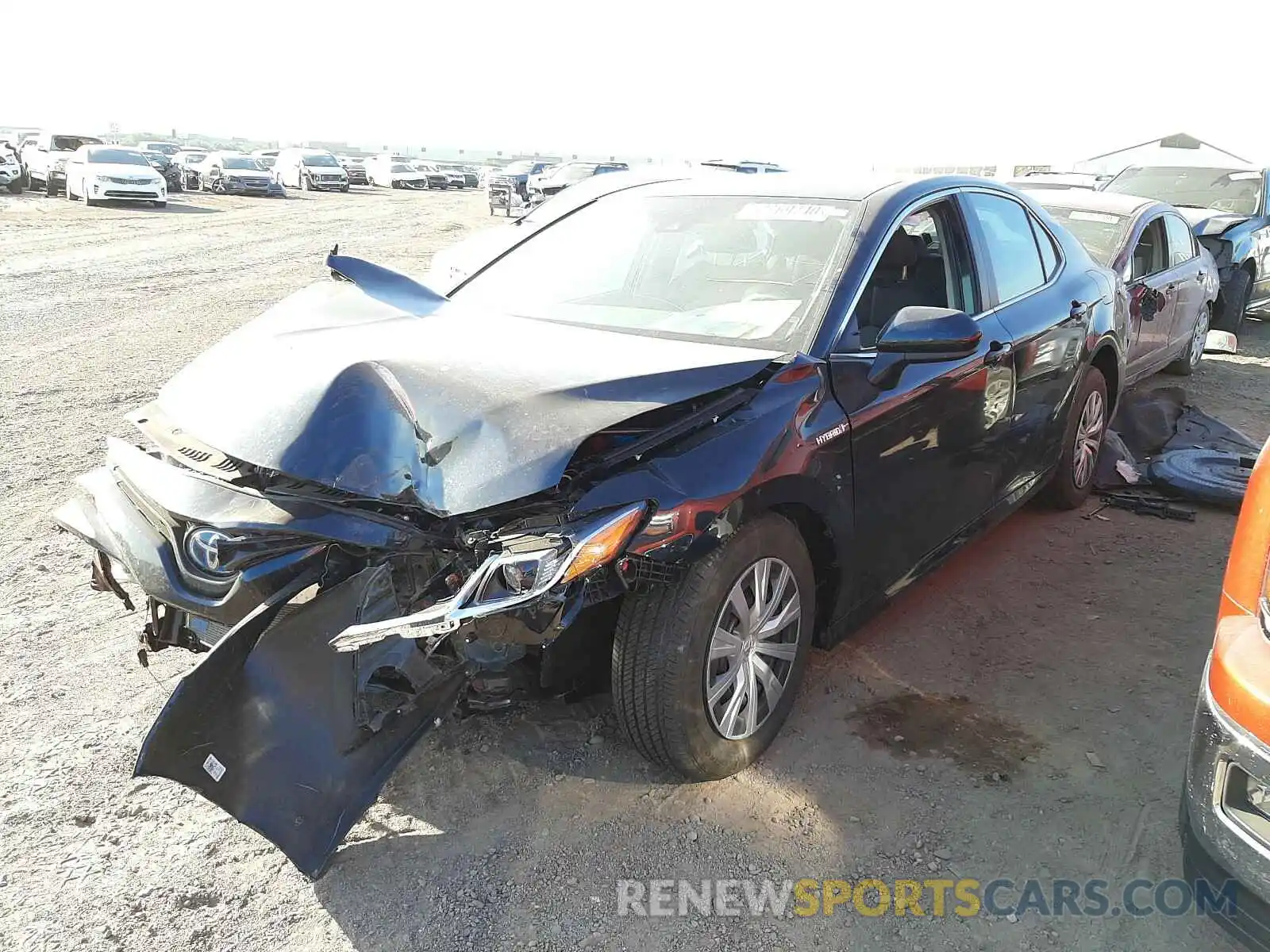 2 Photograph of a damaged car 4T1C31AK7LU518500 TOYOTA CAMRY 2020