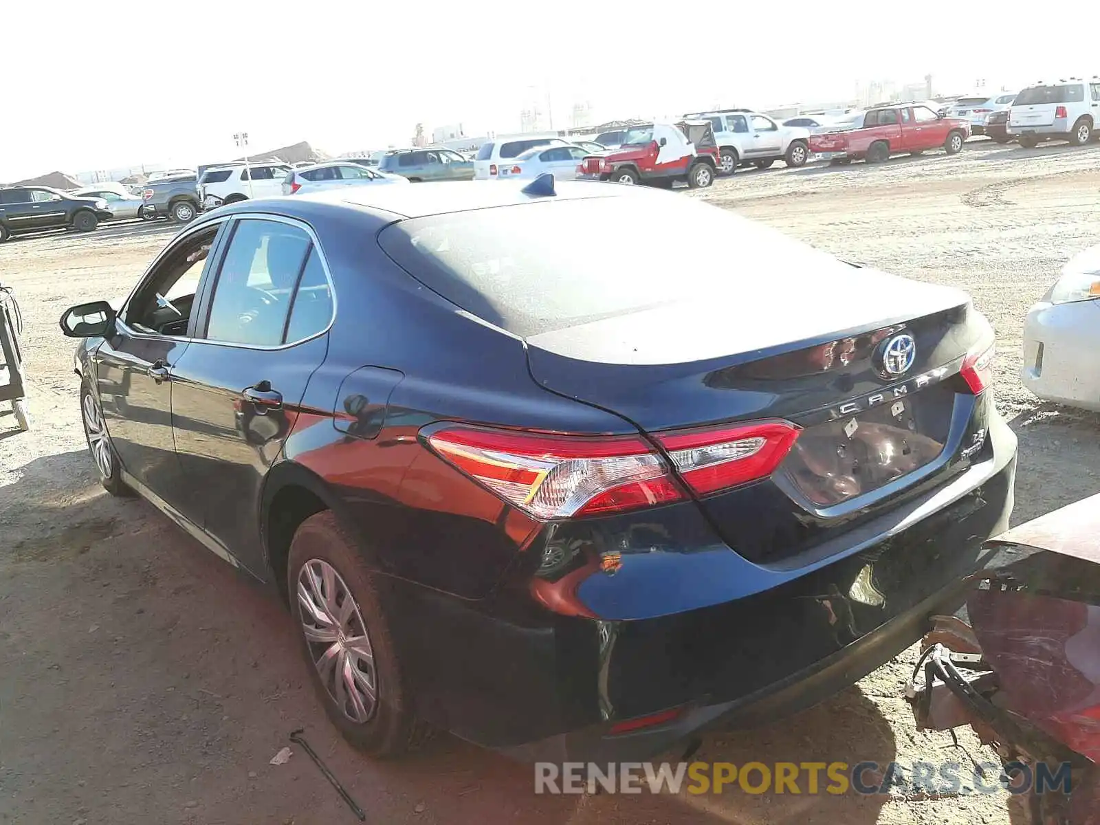 3 Photograph of a damaged car 4T1C31AK7LU518500 TOYOTA CAMRY 2020