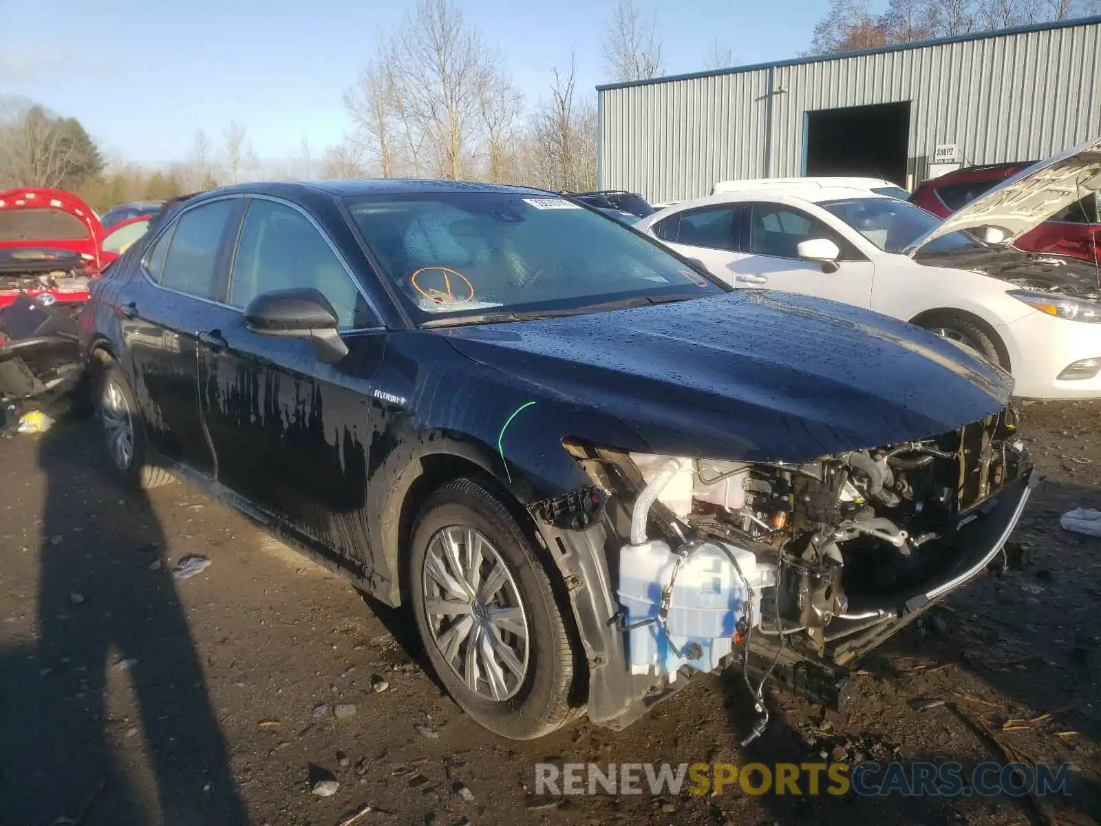 1 Photograph of a damaged car 4T1C31AK7LU518996 TOYOTA CAMRY 2020