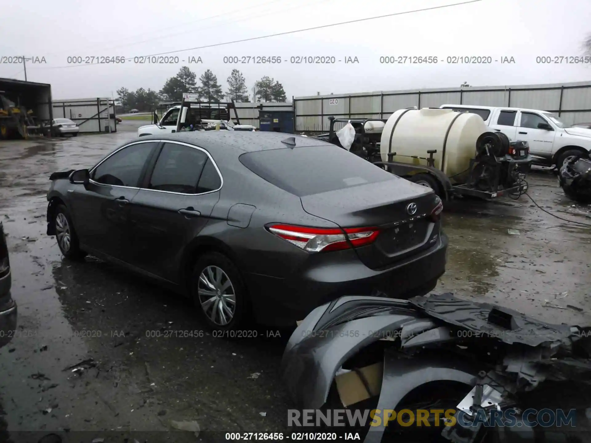 3 Photograph of a damaged car 4T1C31AK7LU519601 TOYOTA CAMRY 2020