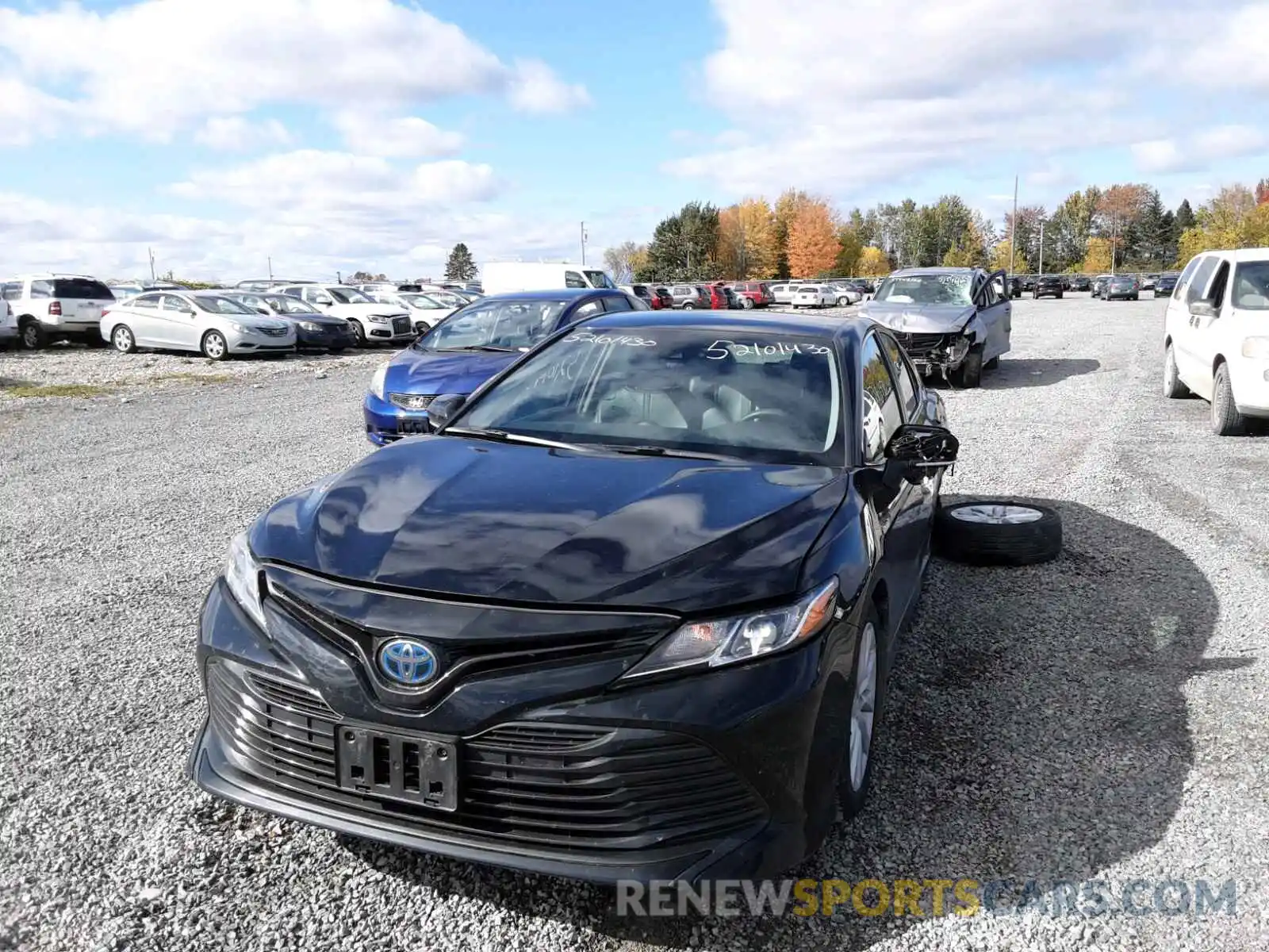 2 Photograph of a damaged car 4T1C31AK7LU521106 TOYOTA CAMRY 2020