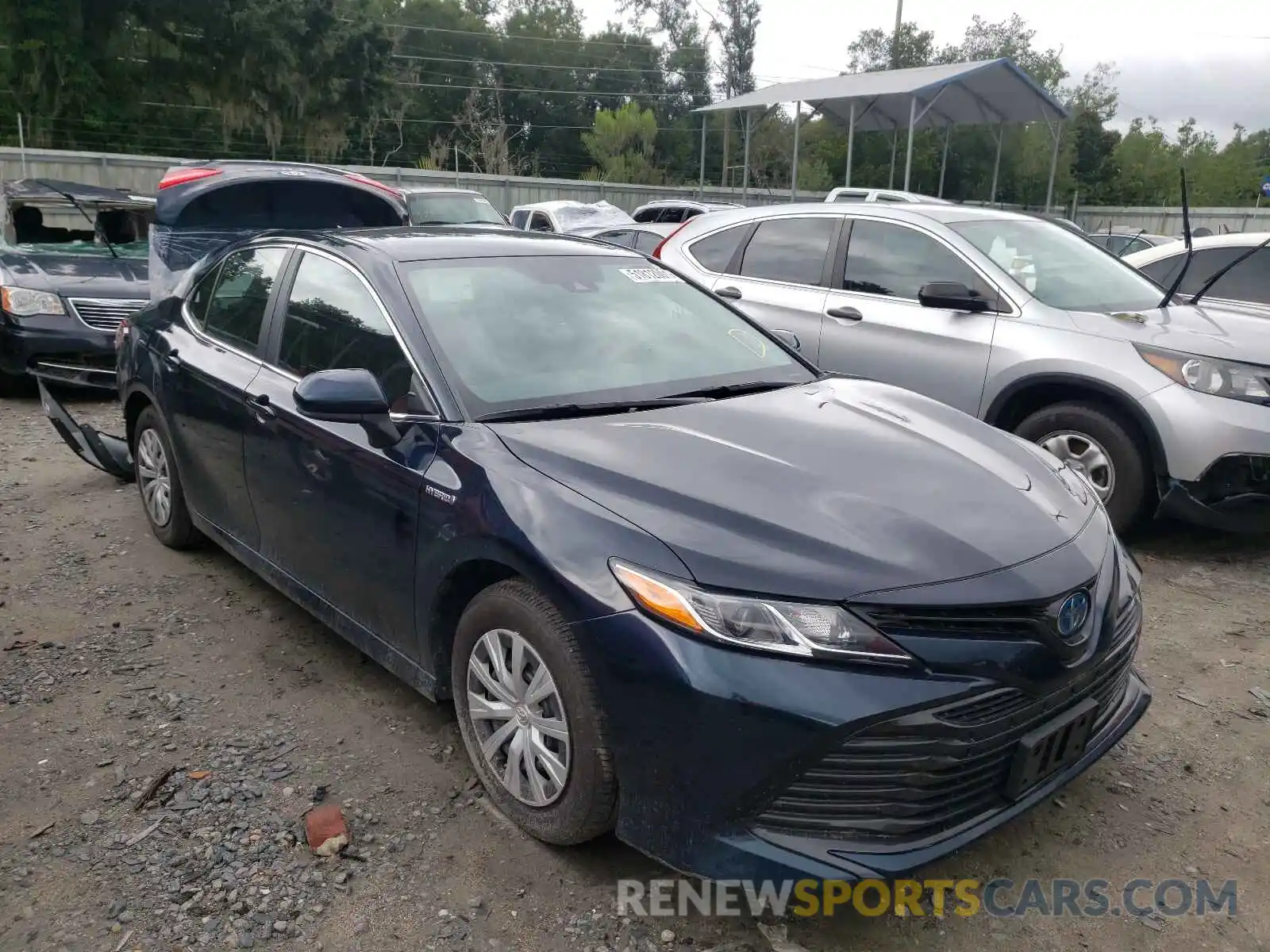 1 Photograph of a damaged car 4T1C31AK7LU523406 TOYOTA CAMRY 2020