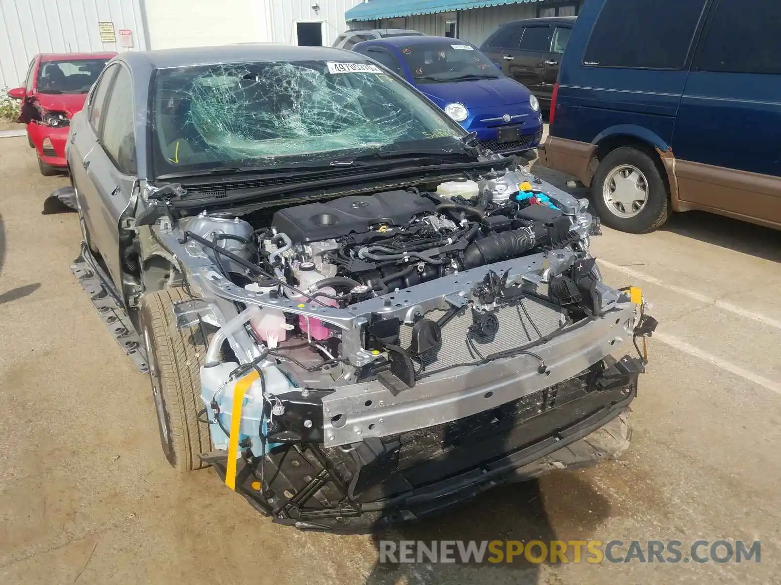 1 Photograph of a damaged car 4T1C31AK7LU524216 TOYOTA CAMRY 2020