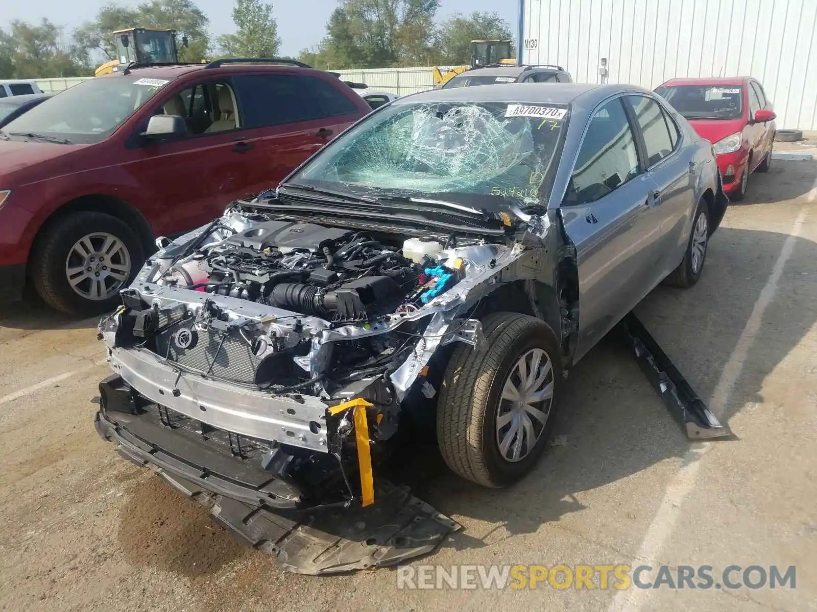 2 Photograph of a damaged car 4T1C31AK7LU524216 TOYOTA CAMRY 2020