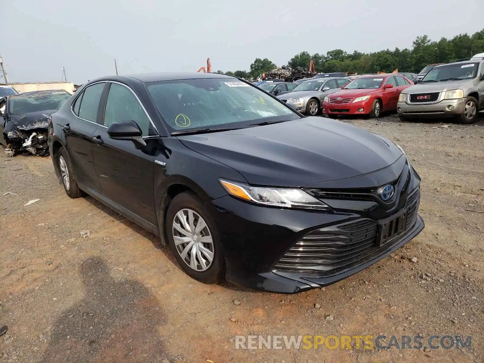 1 Photograph of a damaged car 4T1C31AK7LU526970 TOYOTA CAMRY 2020