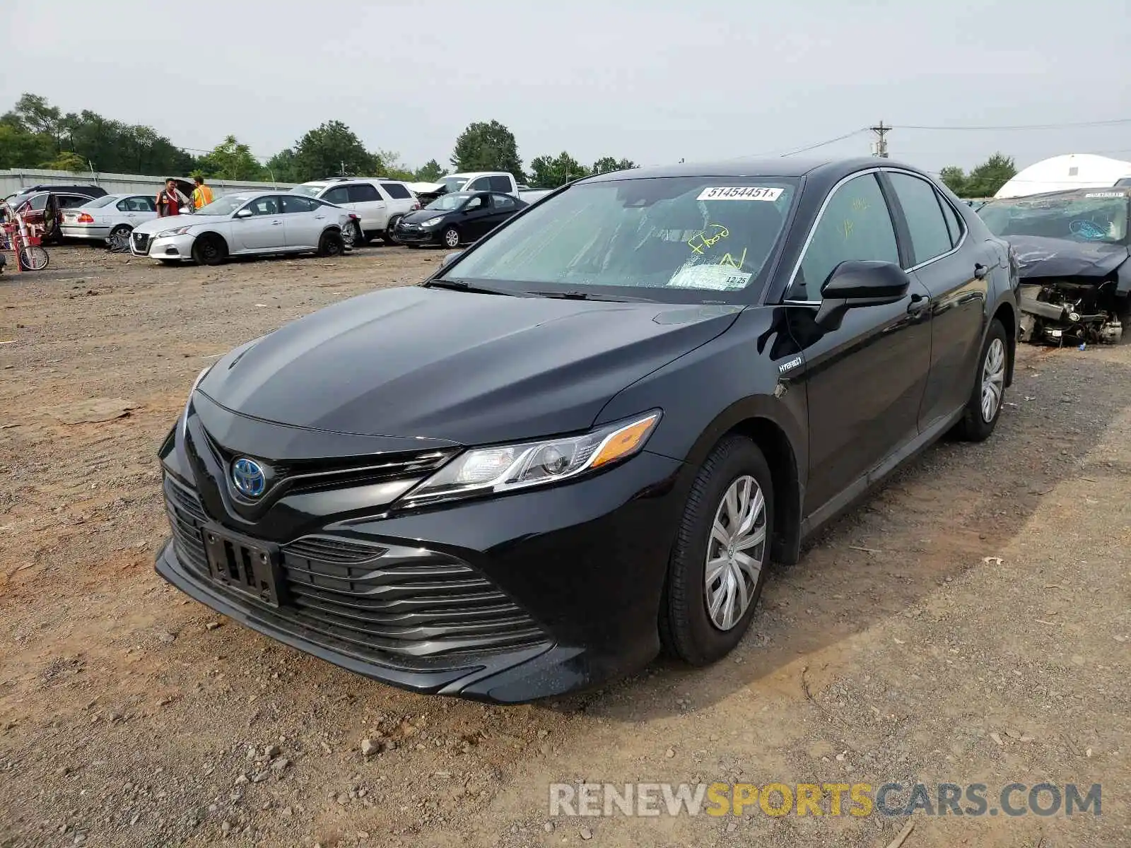 2 Photograph of a damaged car 4T1C31AK7LU526970 TOYOTA CAMRY 2020