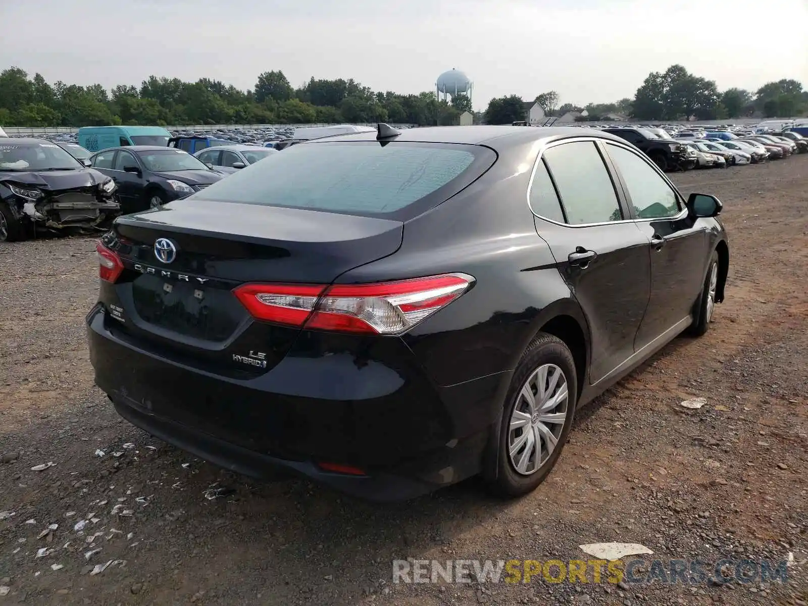 4 Photograph of a damaged car 4T1C31AK7LU526970 TOYOTA CAMRY 2020