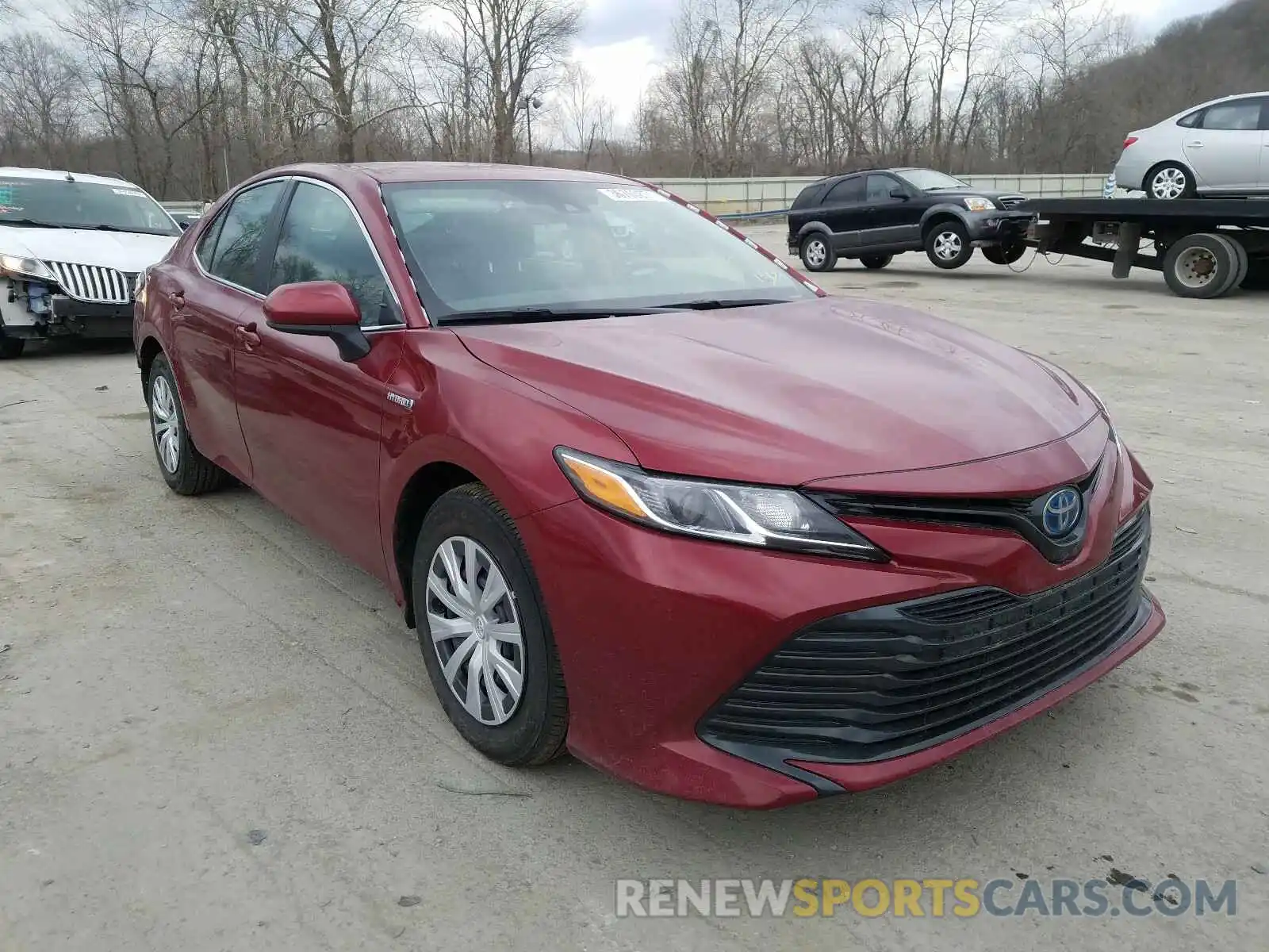 1 Photograph of a damaged car 4T1C31AK7LU527925 TOYOTA CAMRY 2020