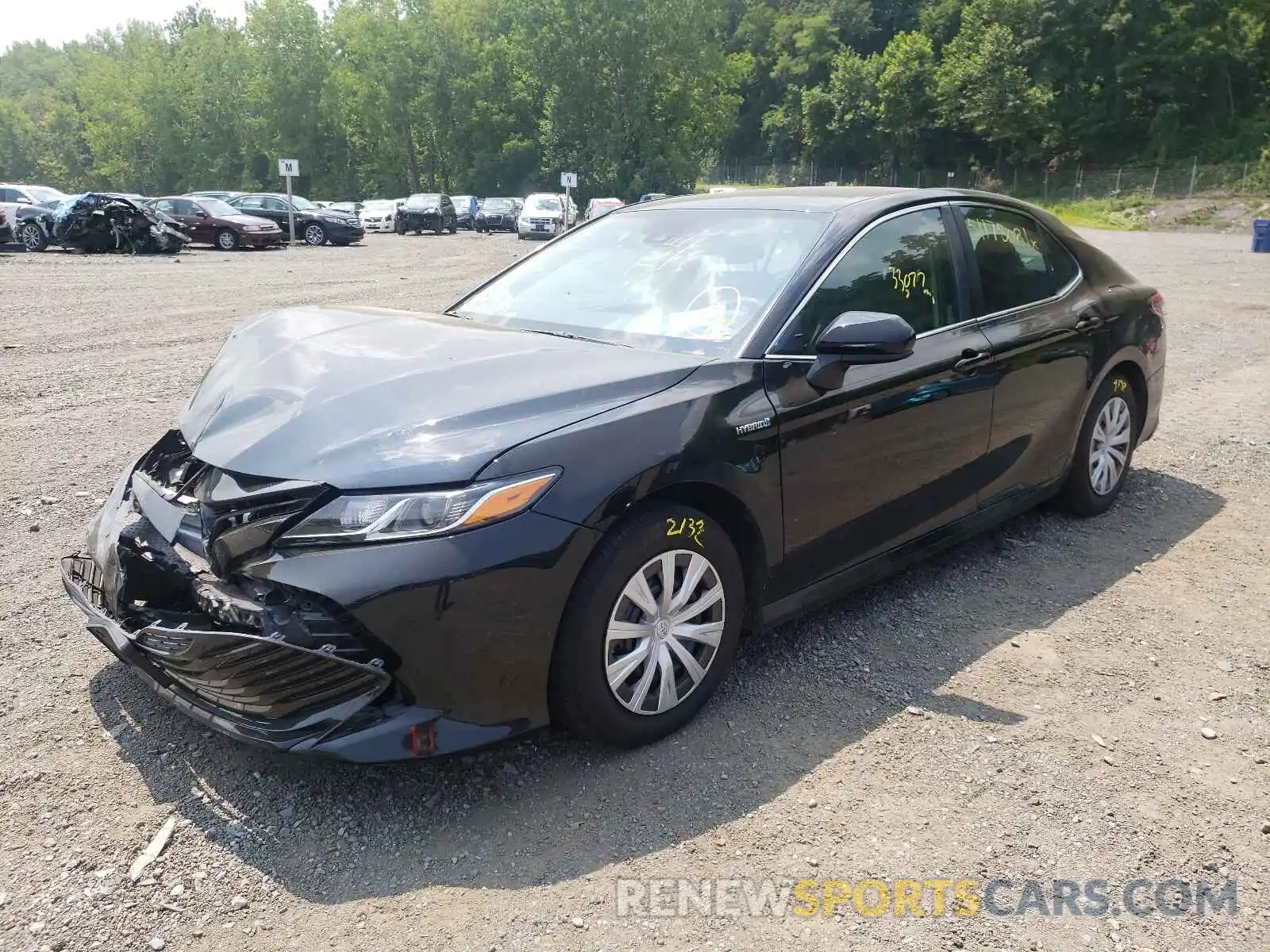 2 Photograph of a damaged car 4T1C31AK7LU529836 TOYOTA CAMRY 2020