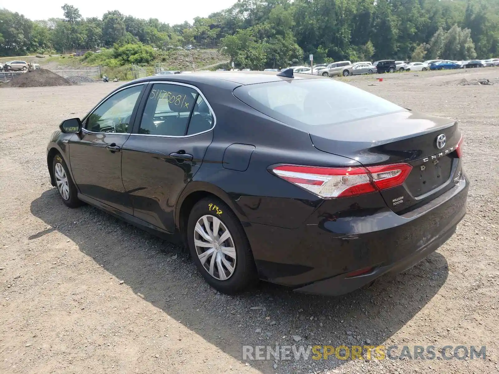 3 Photograph of a damaged car 4T1C31AK7LU529836 TOYOTA CAMRY 2020