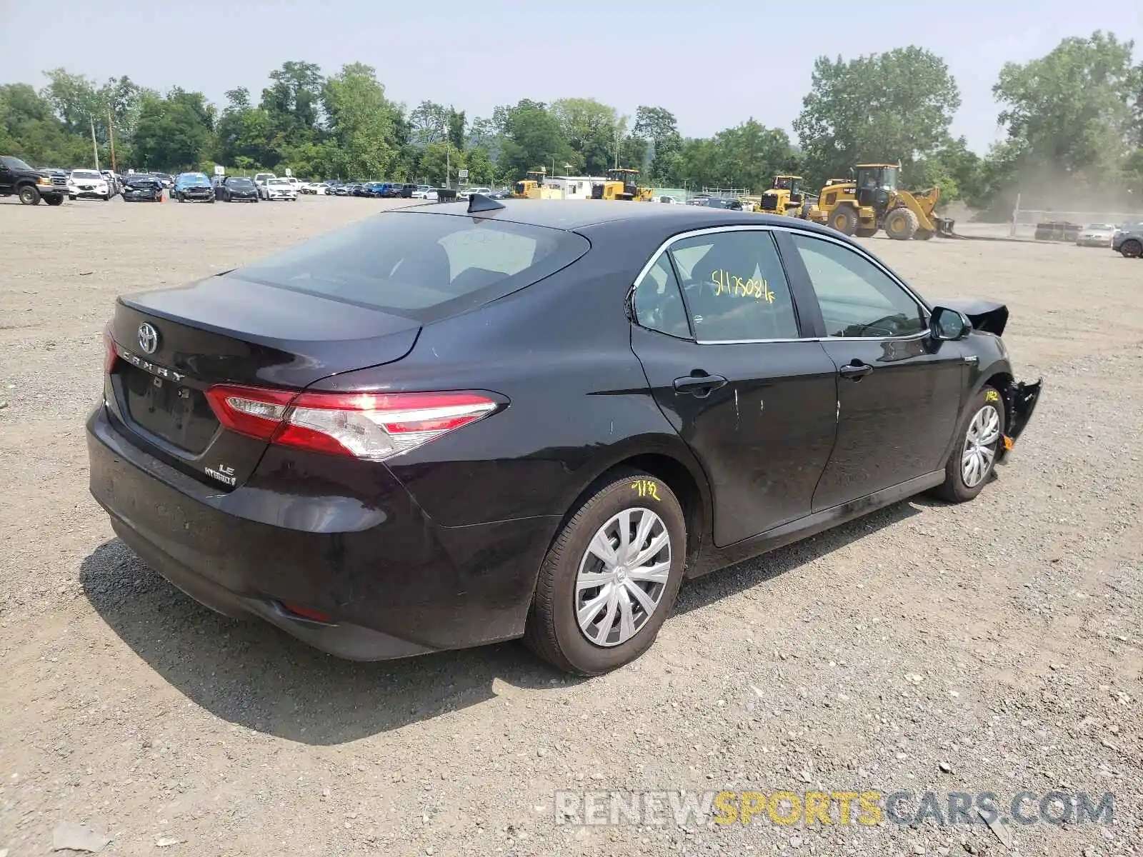 4 Photograph of a damaged car 4T1C31AK7LU529836 TOYOTA CAMRY 2020