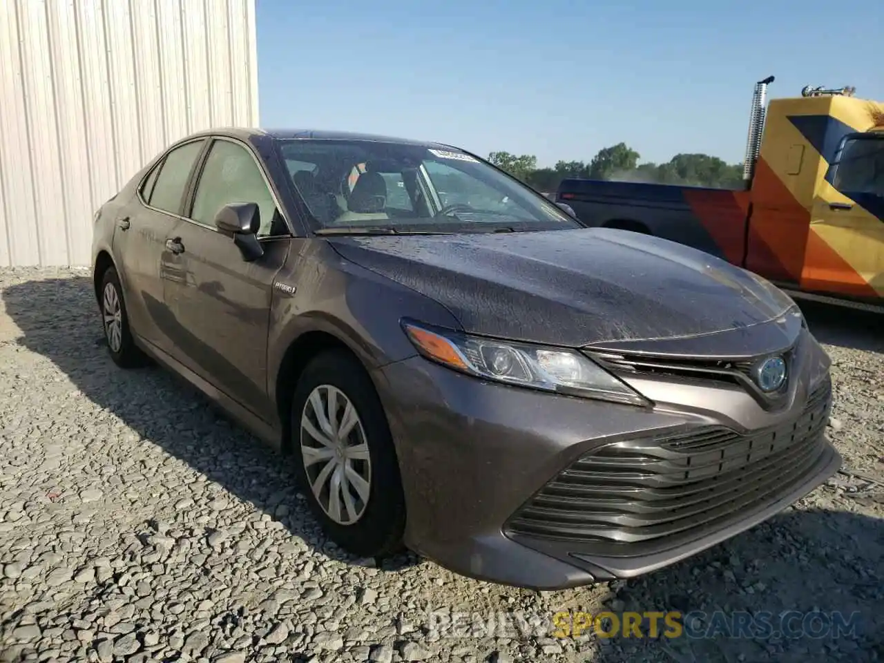 1 Photograph of a damaged car 4T1C31AK7LU535314 TOYOTA CAMRY 2020