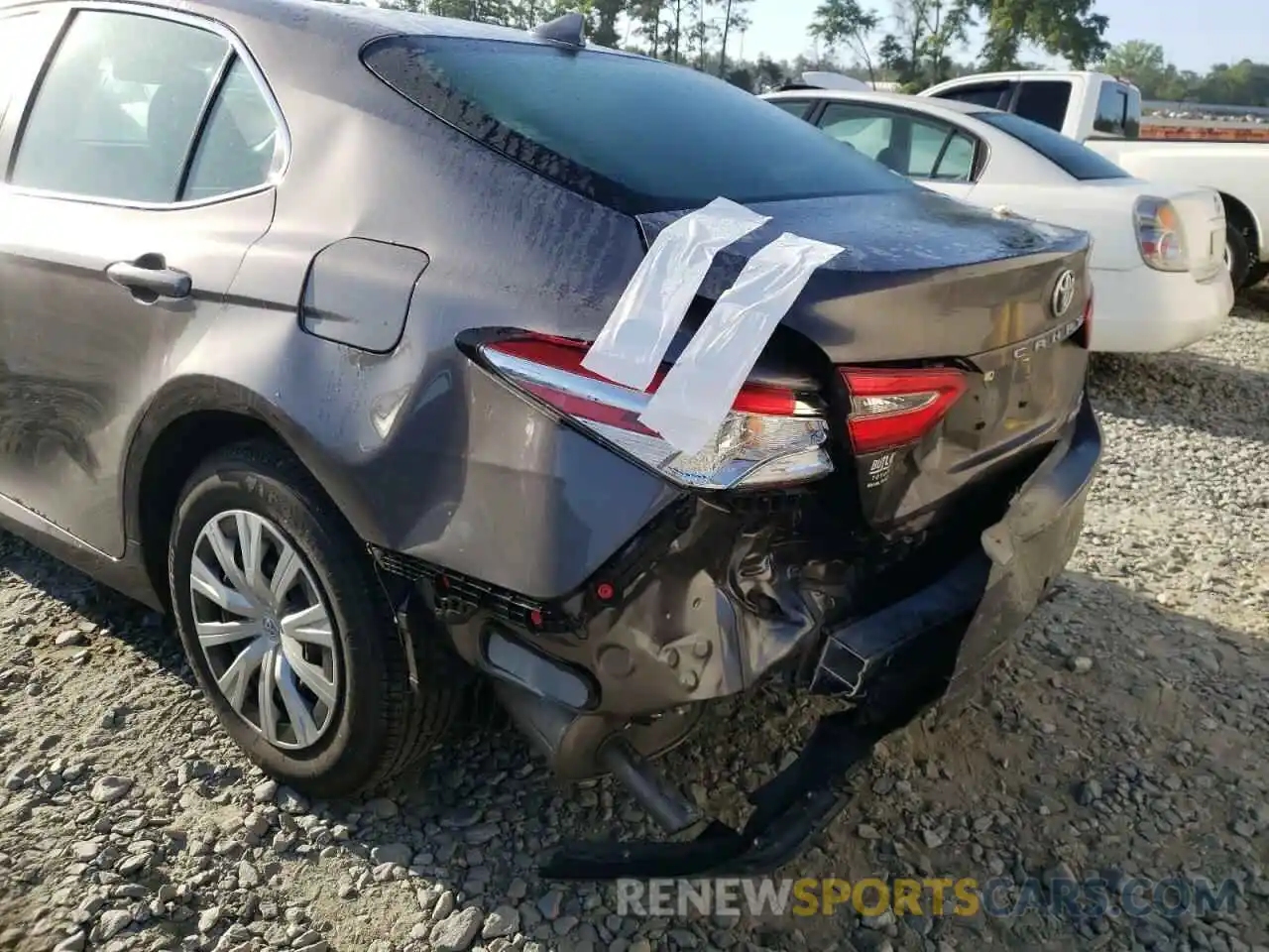 9 Photograph of a damaged car 4T1C31AK7LU535314 TOYOTA CAMRY 2020