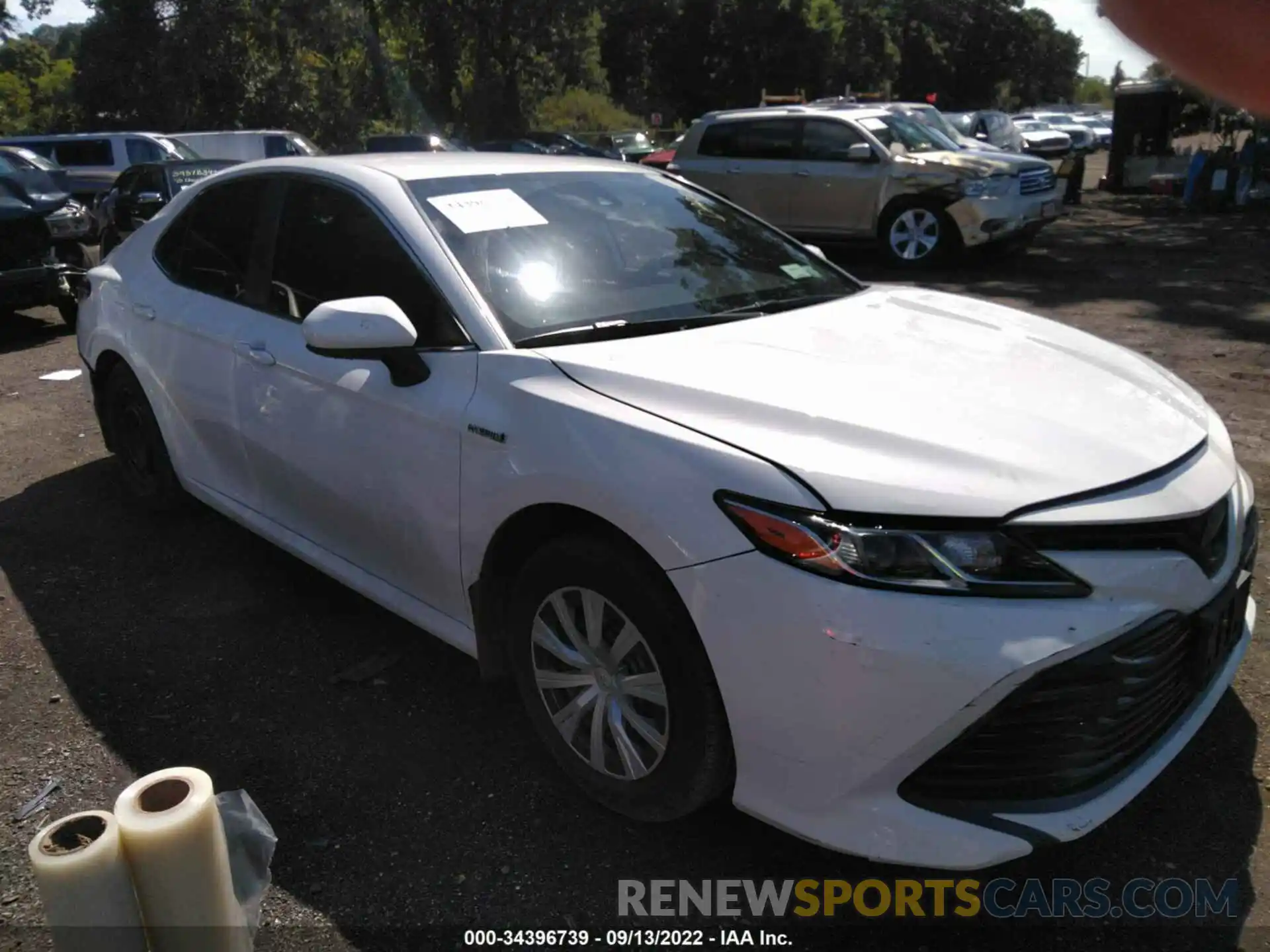 1 Photograph of a damaged car 4T1C31AK7LU535619 TOYOTA CAMRY 2020