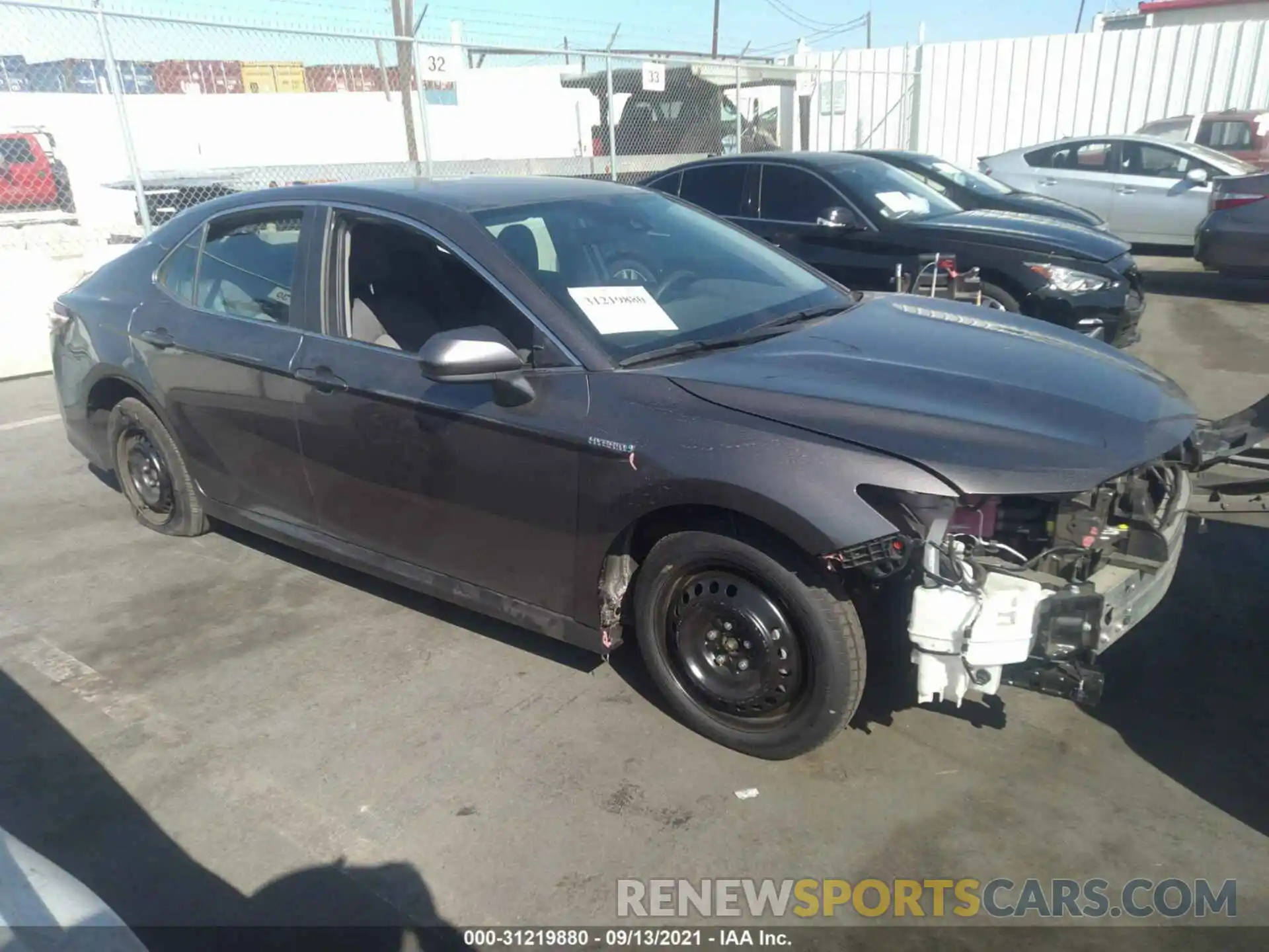 1 Photograph of a damaged car 4T1C31AK7LU535698 TOYOTA CAMRY 2020