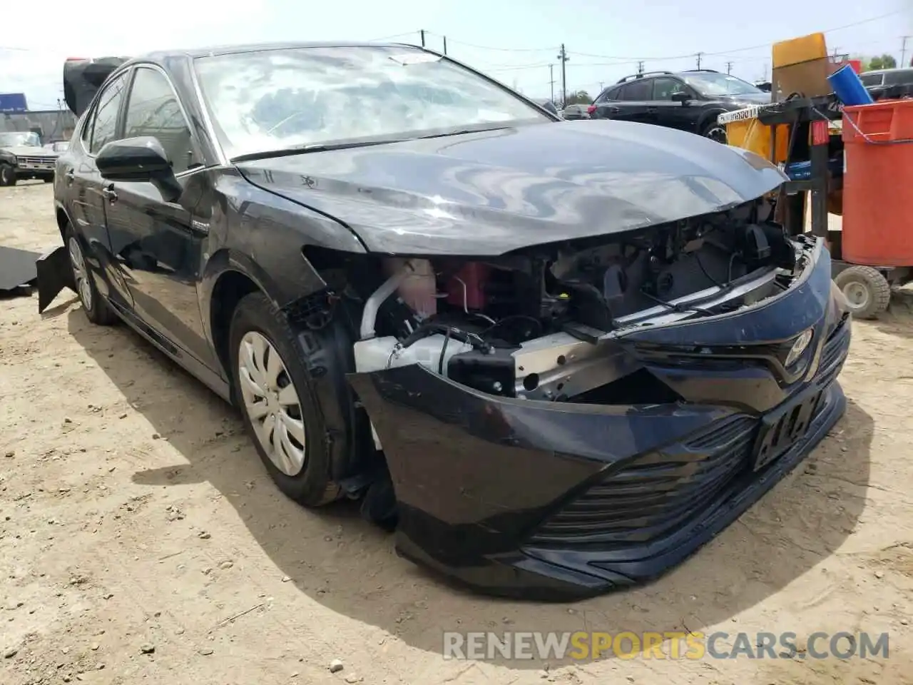 1 Photograph of a damaged car 4T1C31AK7LU537208 TOYOTA CAMRY 2020