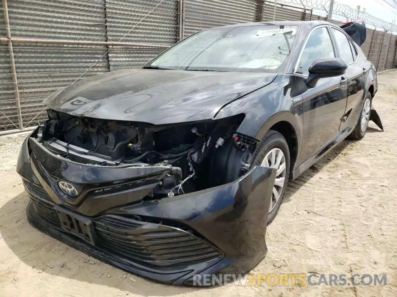 2 Photograph of a damaged car 4T1C31AK7LU537208 TOYOTA CAMRY 2020