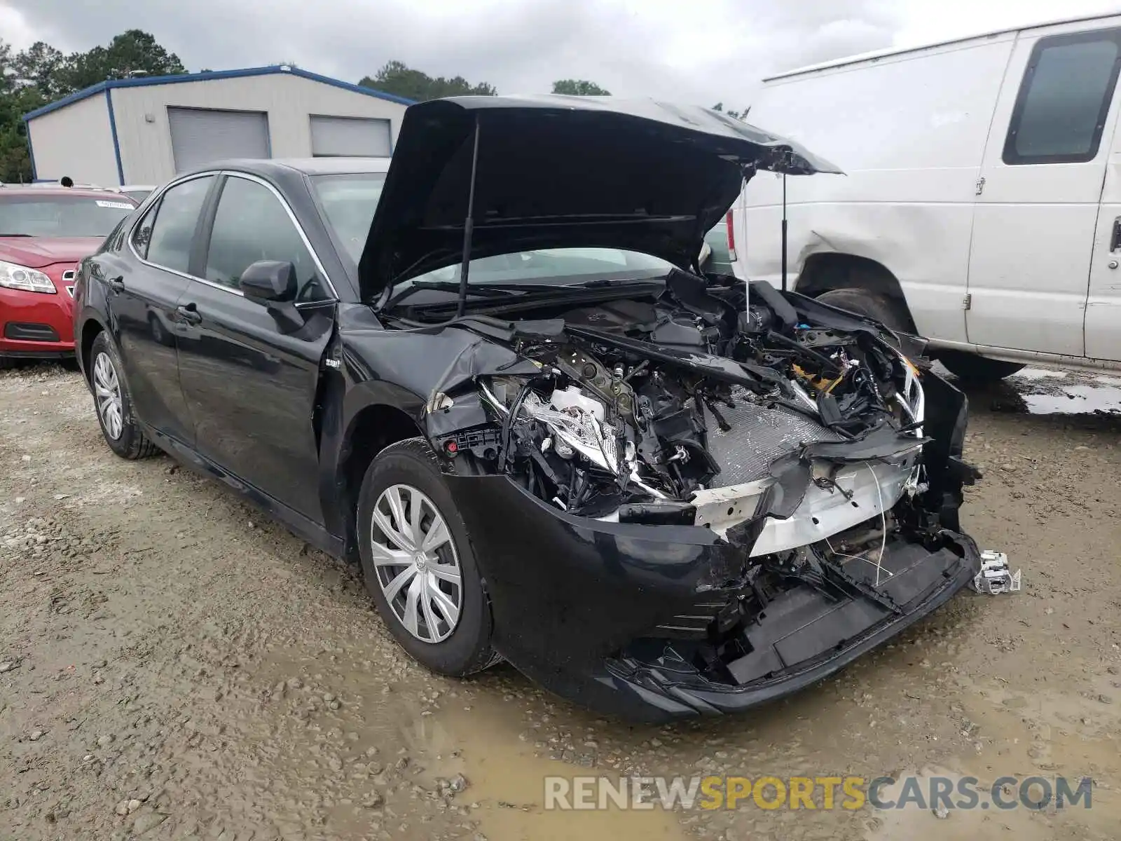 1 Photograph of a damaged car 4T1C31AK7LU540741 TOYOTA CAMRY 2020