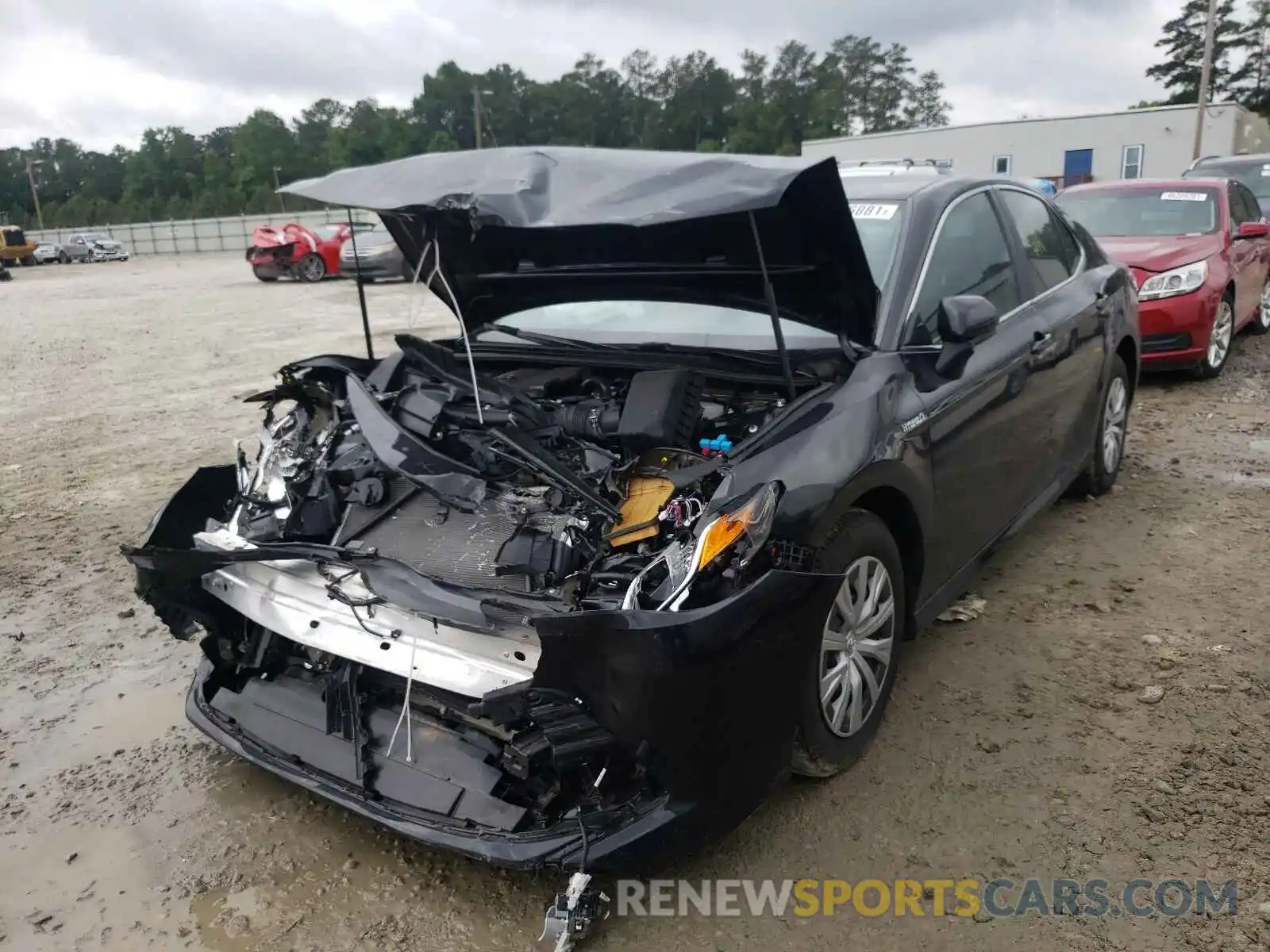 2 Photograph of a damaged car 4T1C31AK7LU540741 TOYOTA CAMRY 2020