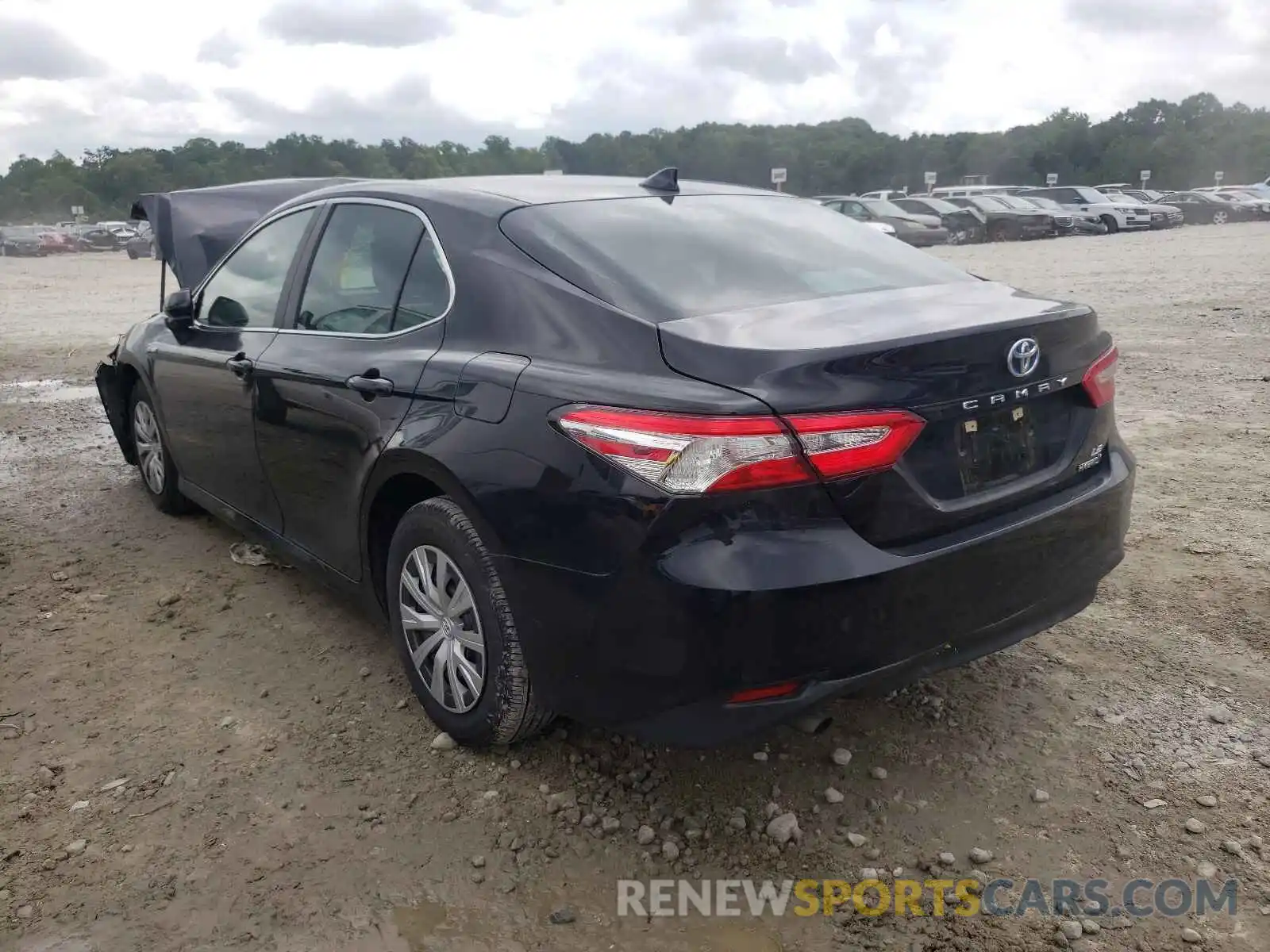 3 Photograph of a damaged car 4T1C31AK7LU540741 TOYOTA CAMRY 2020