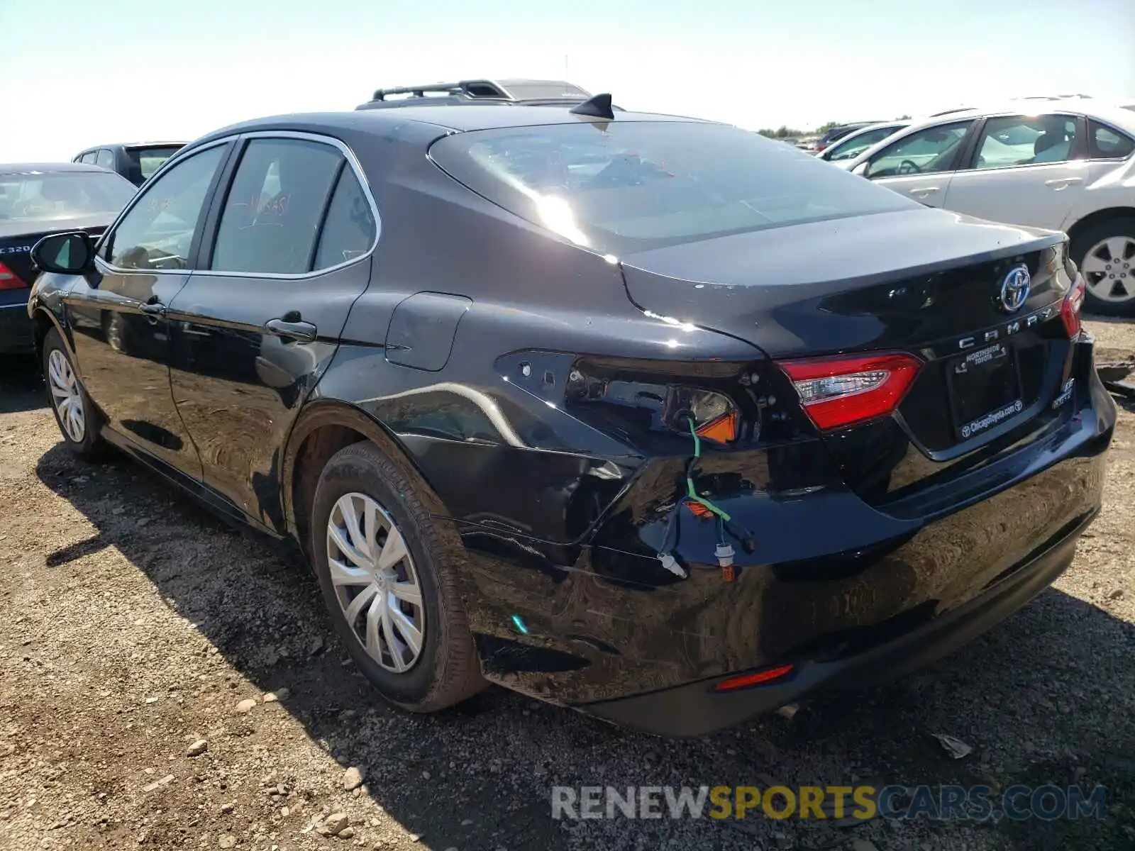 3 Photograph of a damaged car 4T1C31AK7LU541761 TOYOTA CAMRY 2020