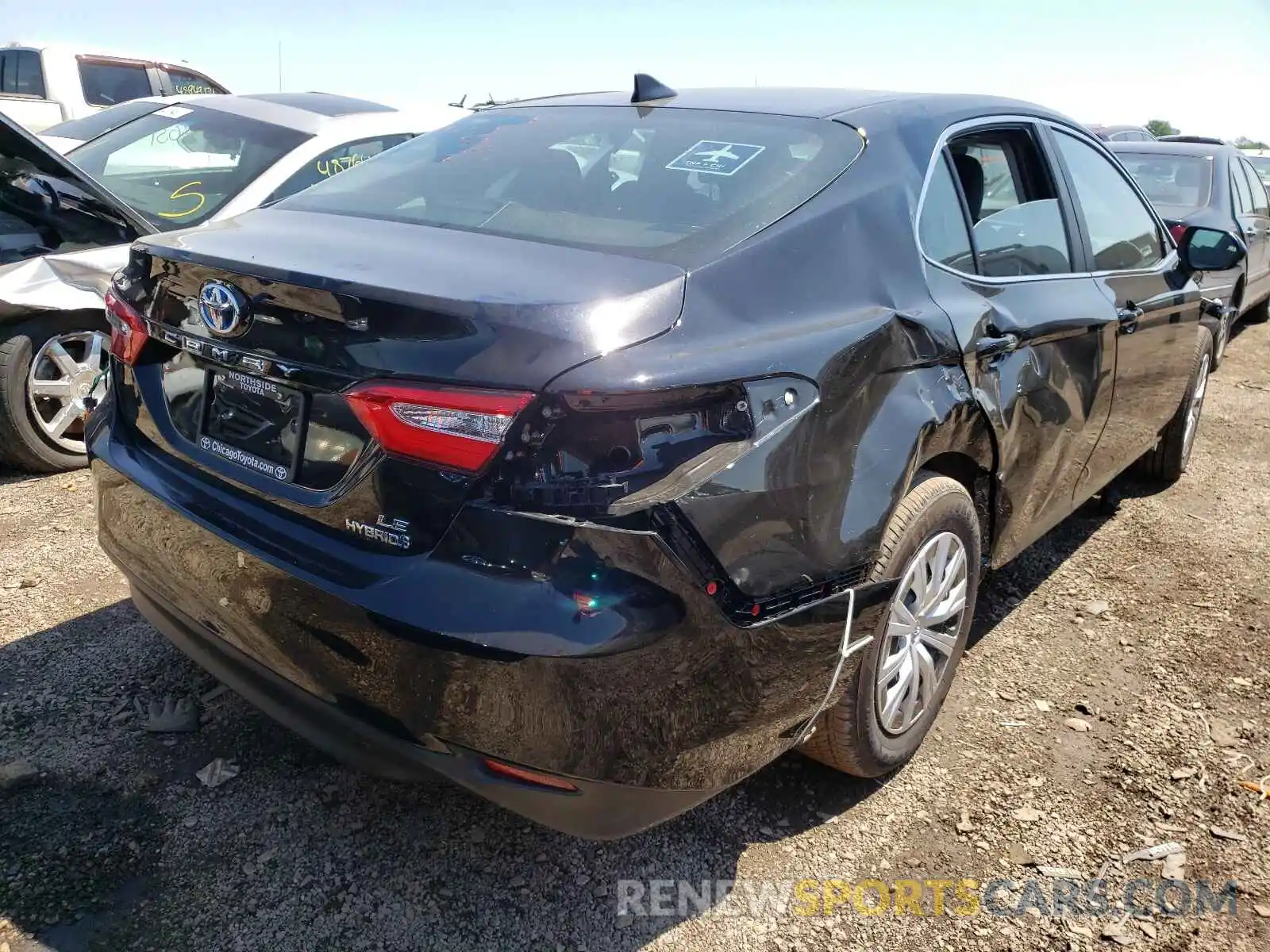 4 Photograph of a damaged car 4T1C31AK7LU541761 TOYOTA CAMRY 2020