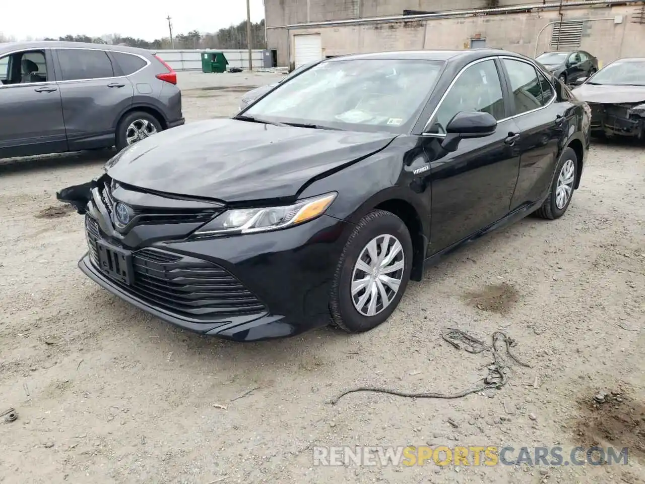 2 Photograph of a damaged car 4T1C31AK7LU541842 TOYOTA CAMRY 2020