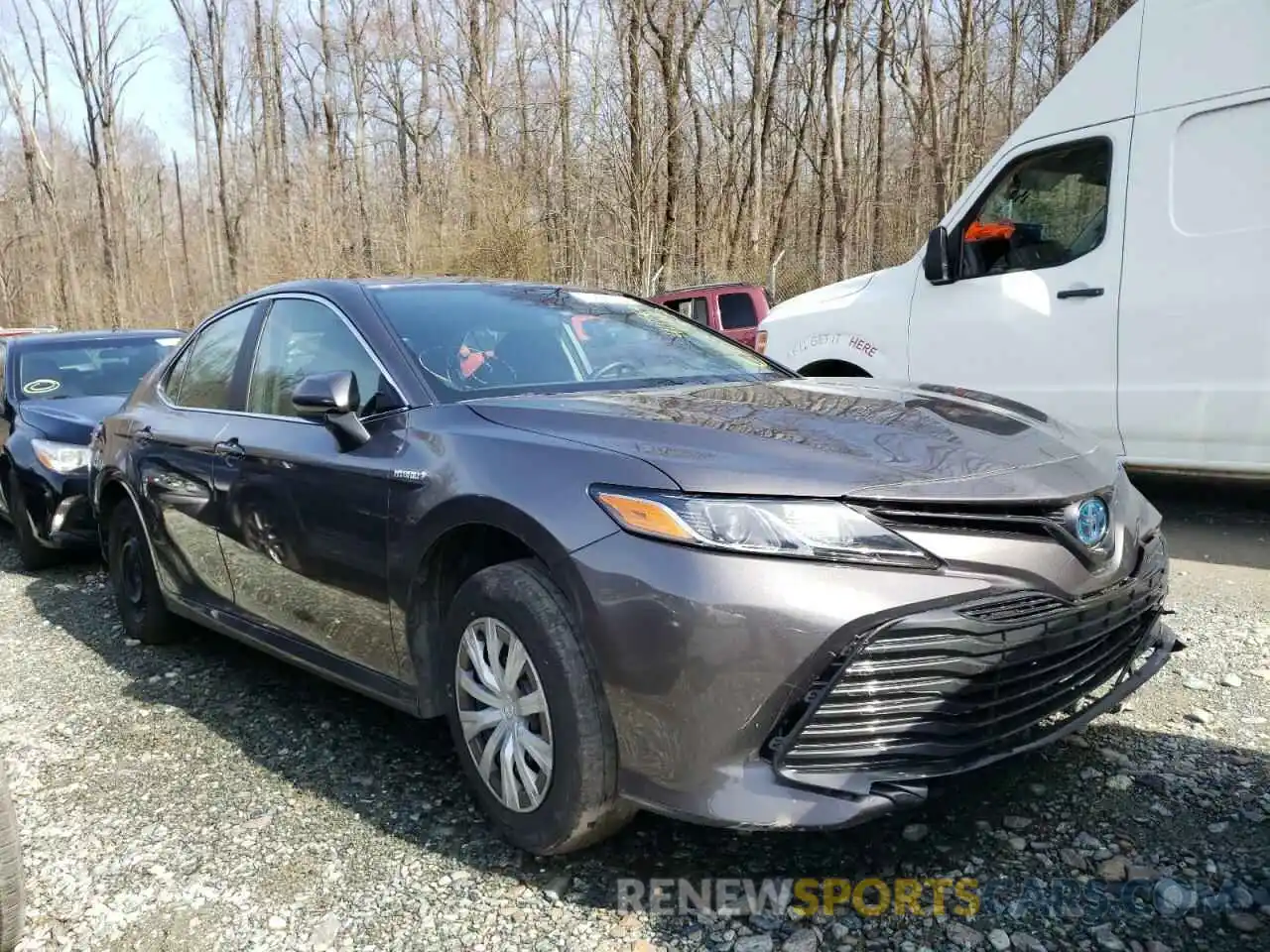 1 Photograph of a damaged car 4T1C31AK8LU018393 TOYOTA CAMRY 2020