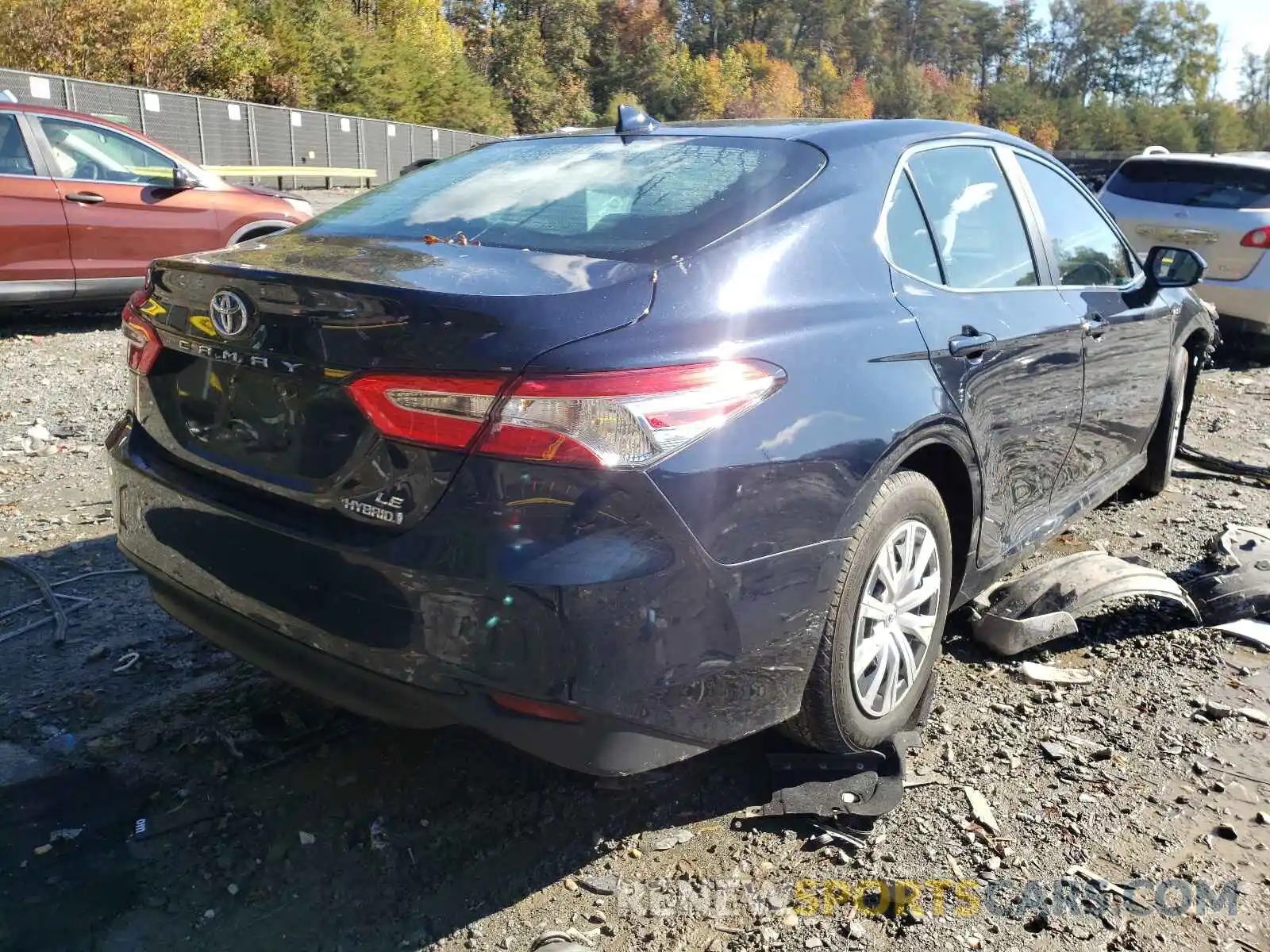 4 Photograph of a damaged car 4T1C31AK8LU518084 TOYOTA CAMRY 2020