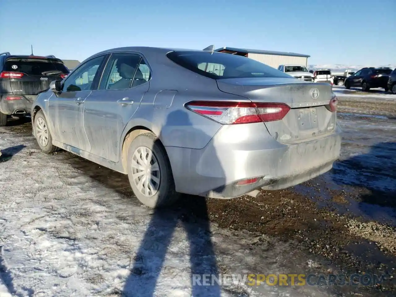 3 Photograph of a damaged car 4T1C31AK8LU519610 TOYOTA CAMRY 2020