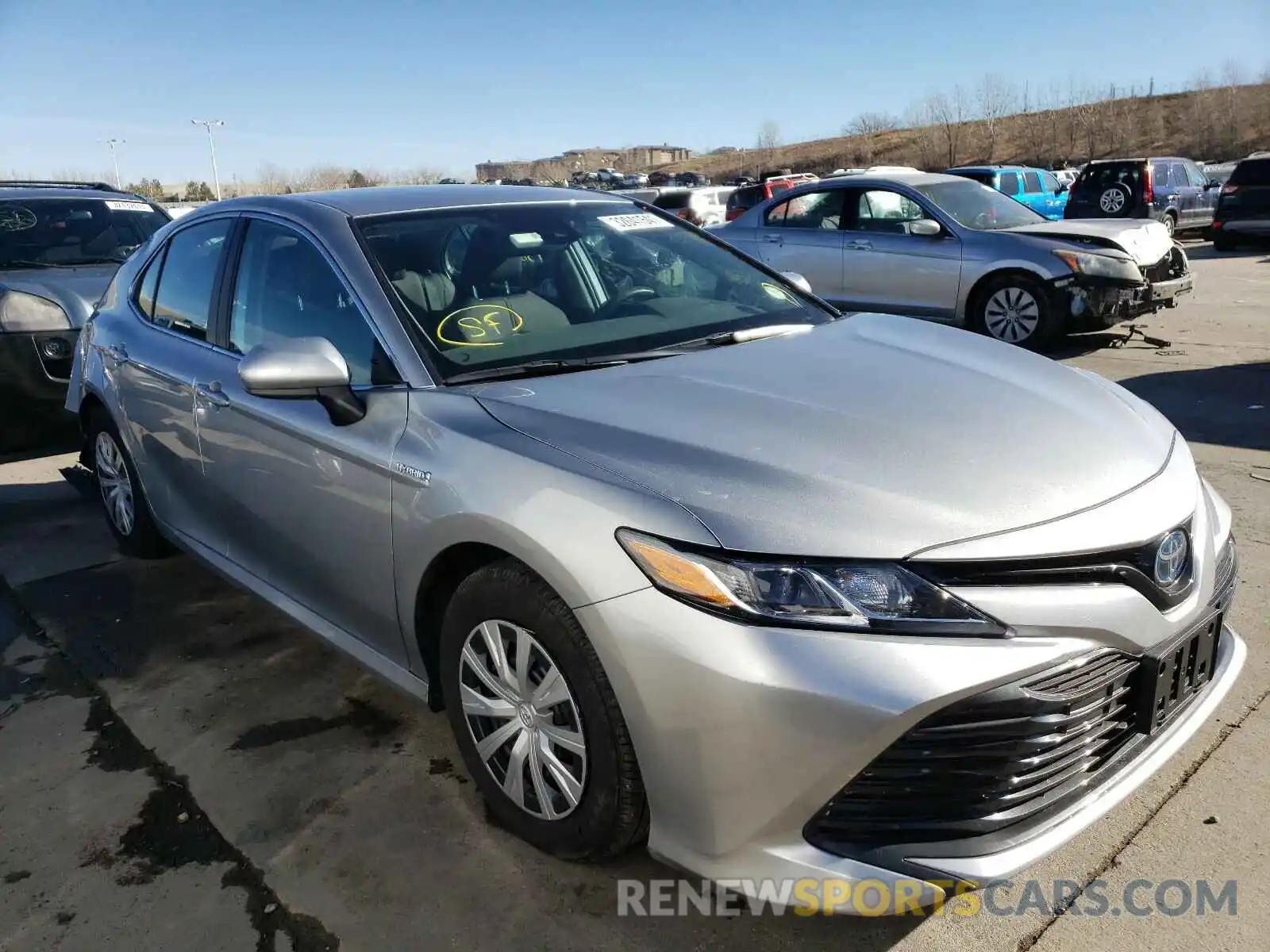 1 Photograph of a damaged car 4T1C31AK8LU533362 TOYOTA CAMRY 2020