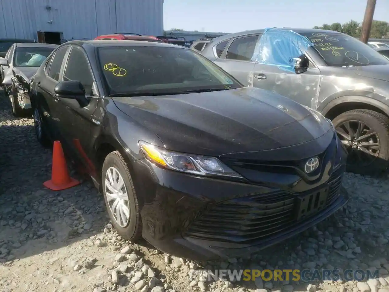 1 Photograph of a damaged car 4T1C31AK8LU538531 TOYOTA CAMRY 2020