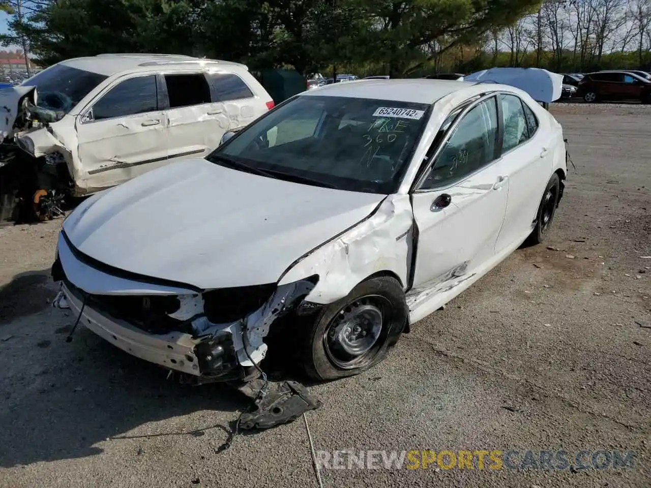 2 Photograph of a damaged car 4T1C31AK8LU540814 TOYOTA CAMRY 2020