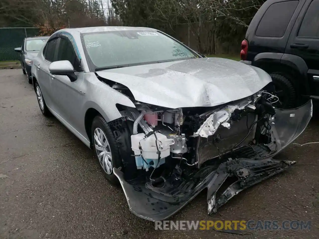 1 Photograph of a damaged car 4T1C31AK8LU544345 TOYOTA CAMRY 2020