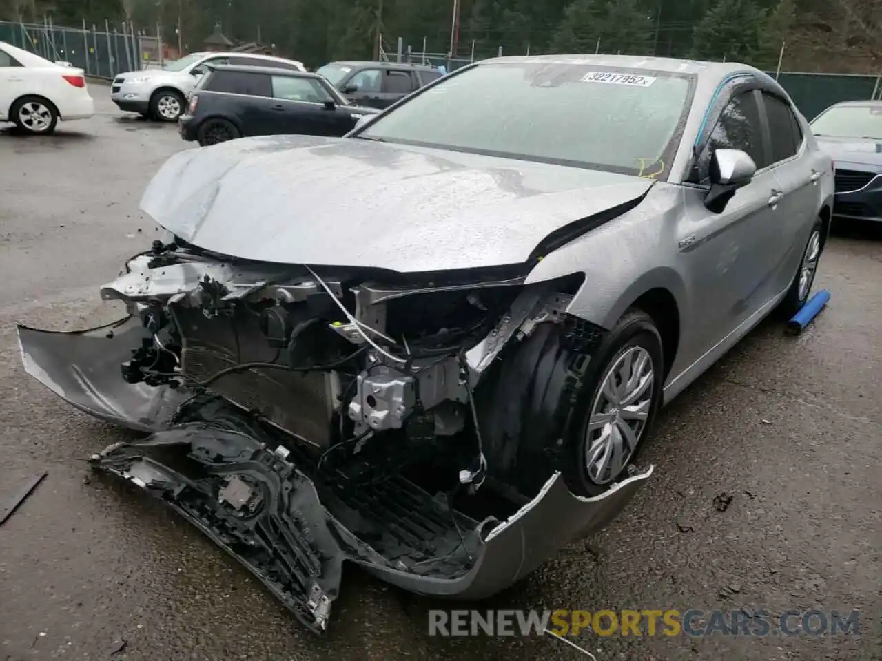 2 Photograph of a damaged car 4T1C31AK8LU544345 TOYOTA CAMRY 2020