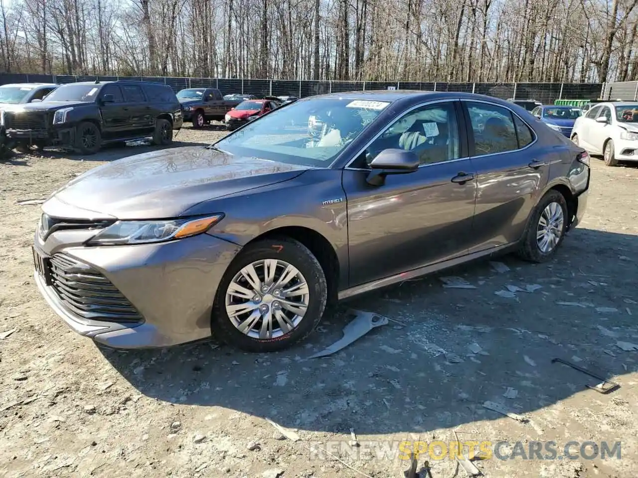 1 Photograph of a damaged car 4T1C31AK9LU015759 TOYOTA CAMRY 2020