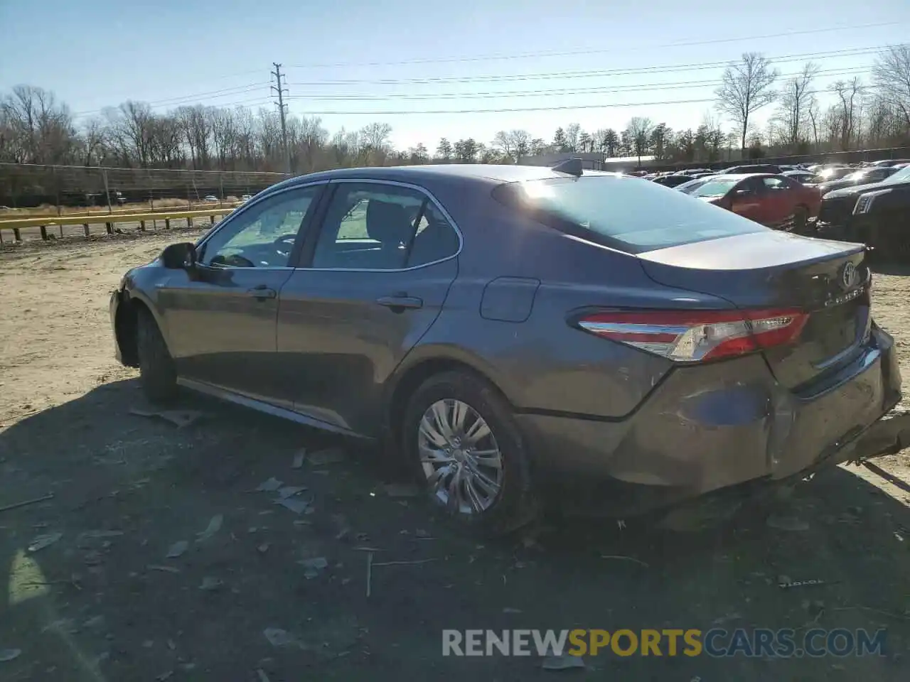 2 Photograph of a damaged car 4T1C31AK9LU015759 TOYOTA CAMRY 2020